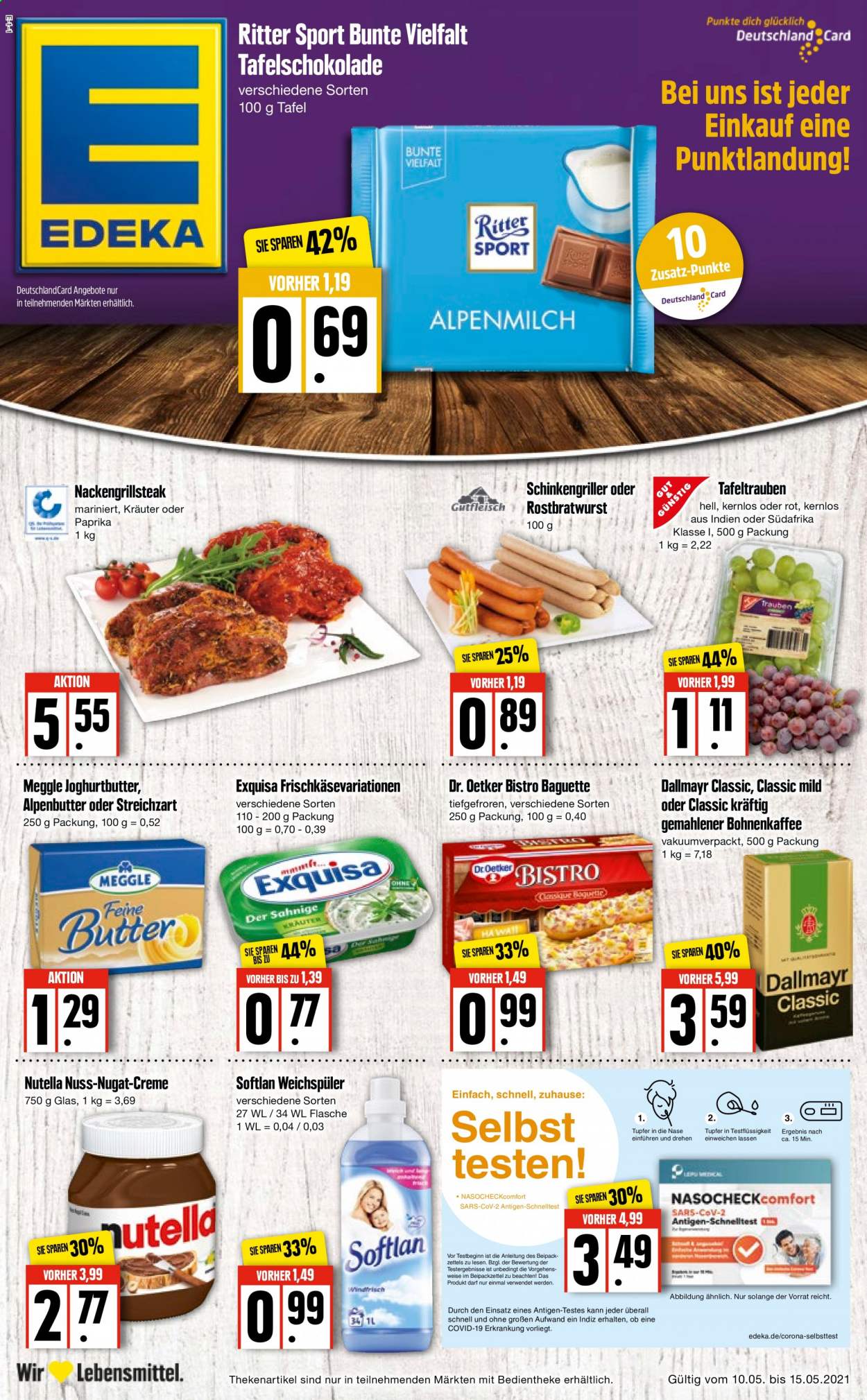 Edeka Prospekte  - 10.05.2021 - 15.05.2021. Seite 1
