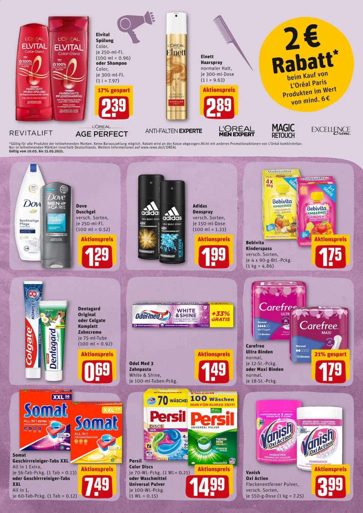 REWE Prospekte  - 10.05.2021 - 15.05.2021. Seite 17
