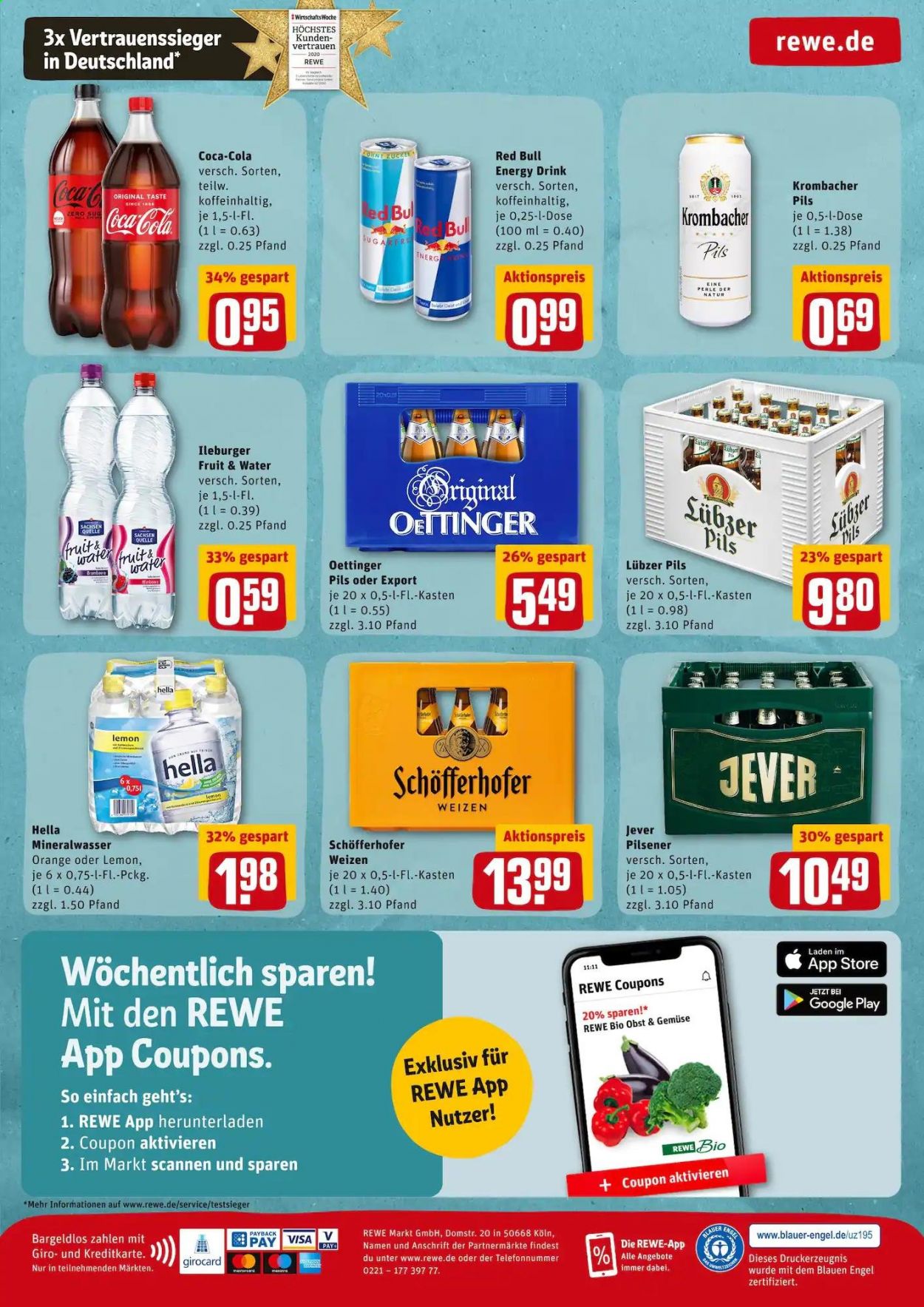 REWE Prospekte  - 10.05.2021 - 15.05.2021. Seite 24