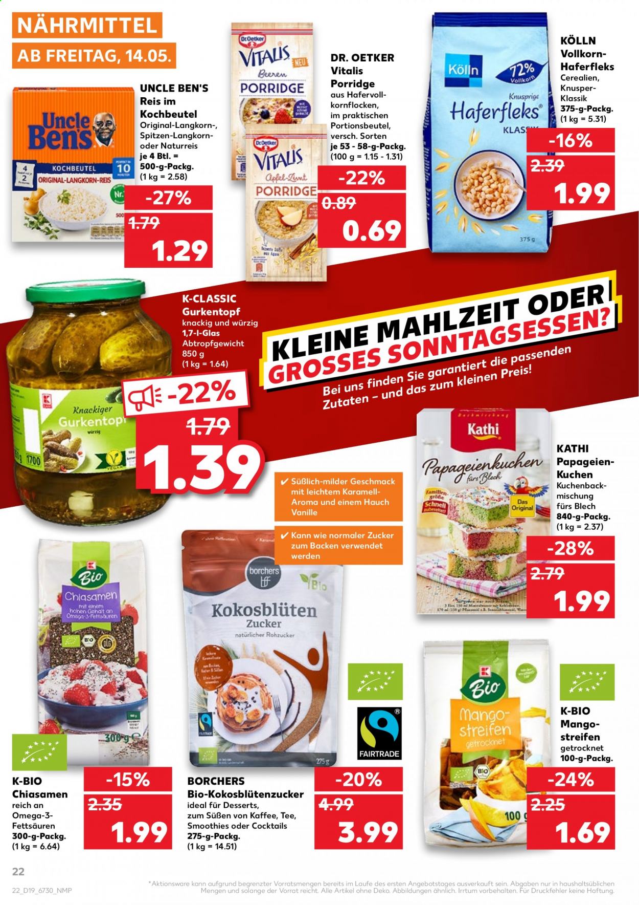 Kaufland Prospekte  - 14.05.2021 - 19.05.2021. Seite 22