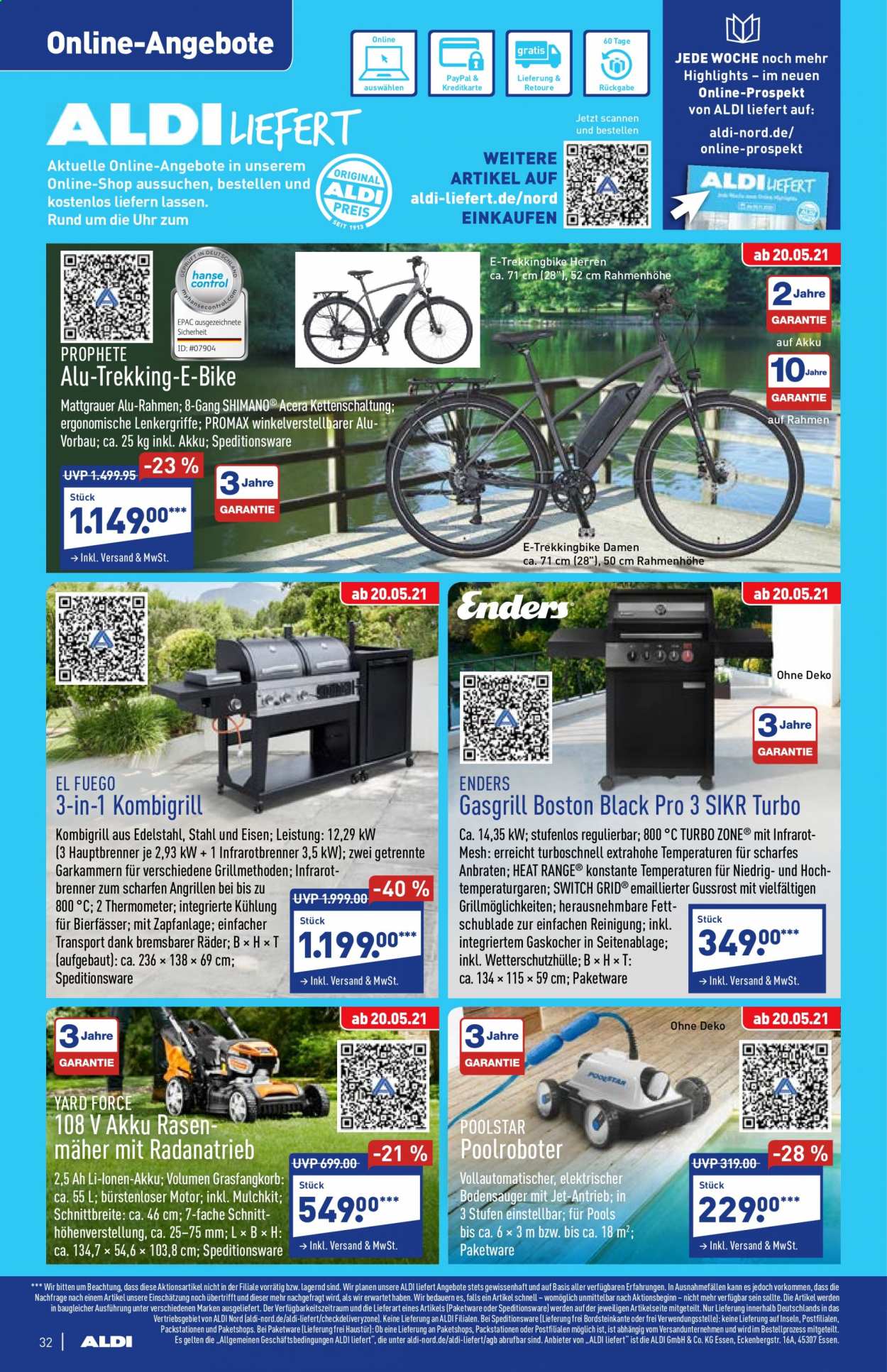ALDI Nord Prospekte  - 17.05.2021 - 22.05.2021. Seite 32