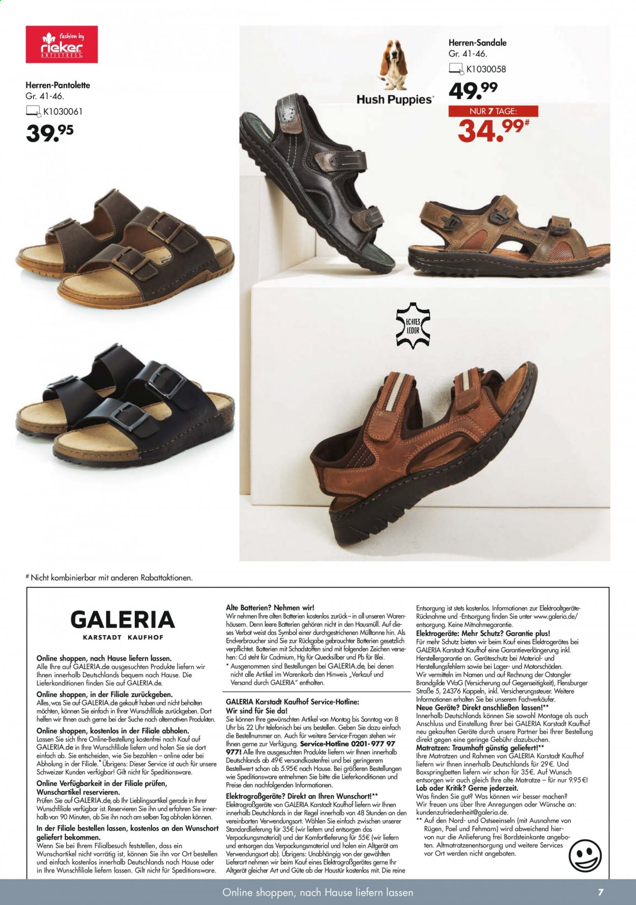 GALERIA Karstadt Kaufhof Prospekte  - 10.05.2021 - 16.05.2021. Seite 7
