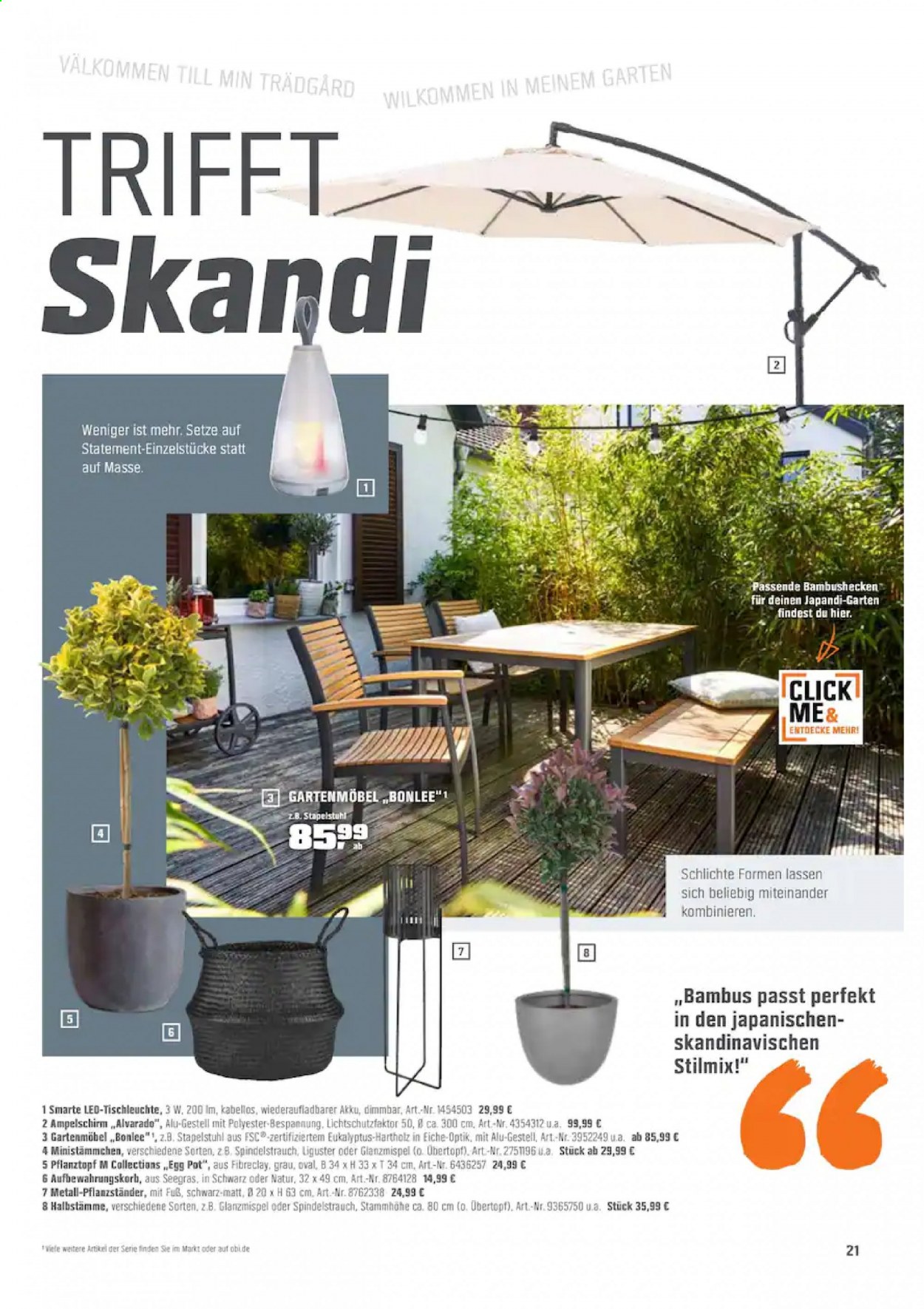 OBI Prospekte  - 5.05.2021 - 22.05.2021. Seite 21