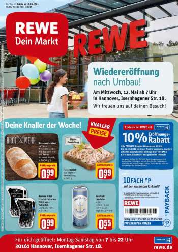 Prospekte REWE - 10.5.2021 - 15.5.2021.