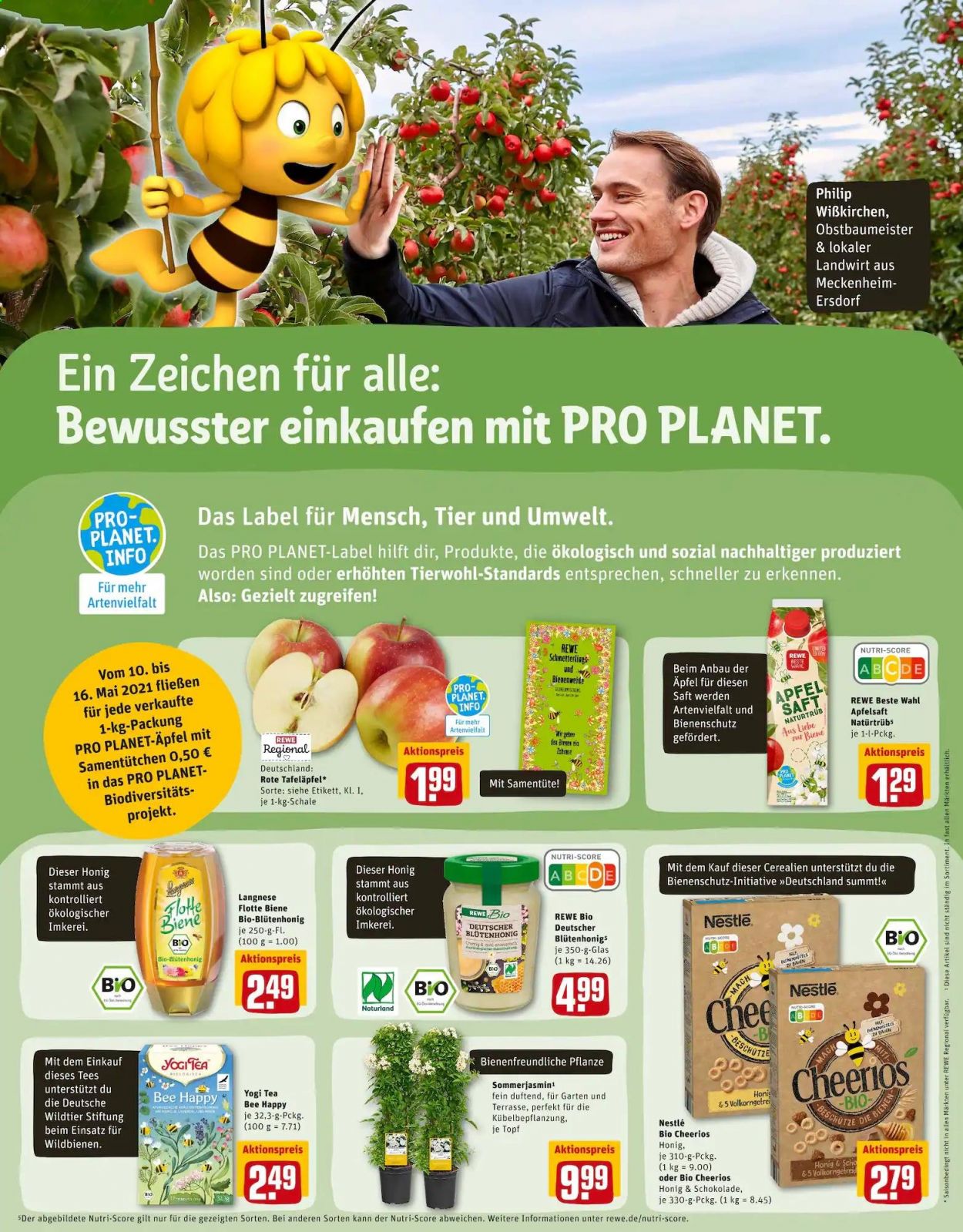 REWE Prospekte  - 10.05.2021 - 15.05.2021. Seite 17