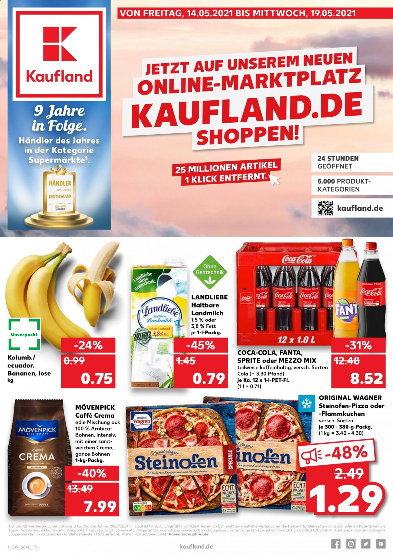 Kaufland Prospekte  - 14.05.2021 - 19.05.2021. Seite 1