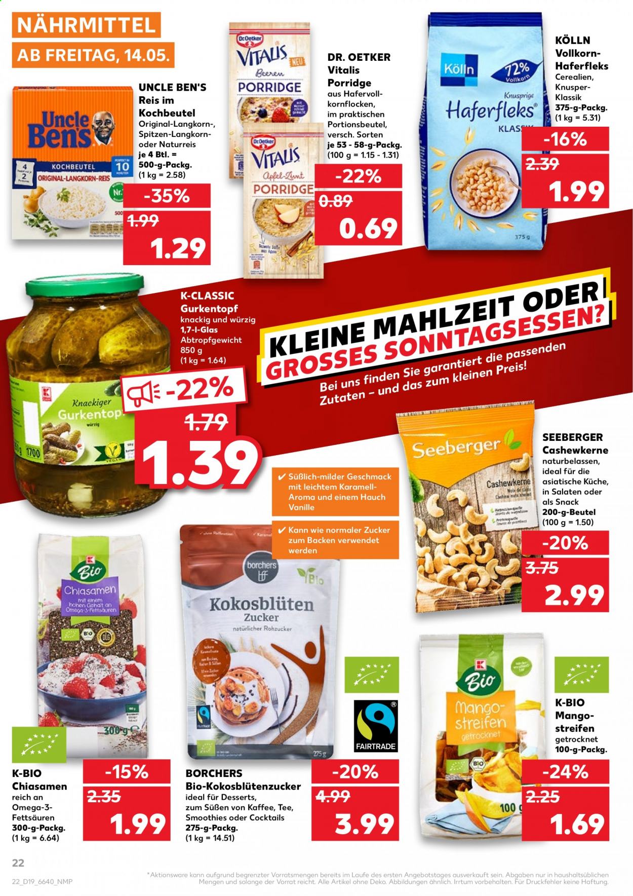 Kaufland Prospekte  - 14.05.2021 - 19.05.2021. Seite 22