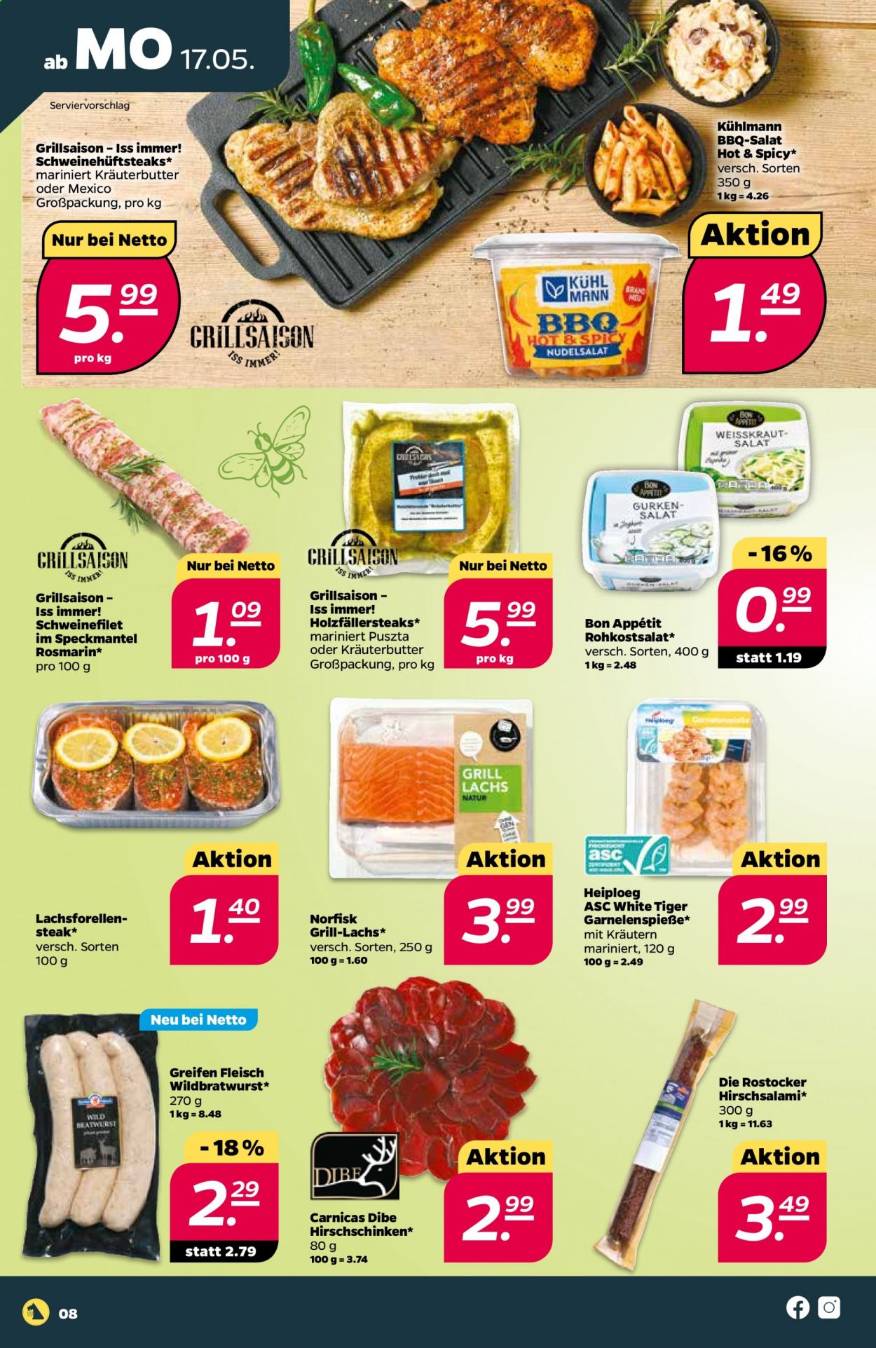 Netto Prospekte  - 17.05.2021 - 22.05.2021. Seite 8