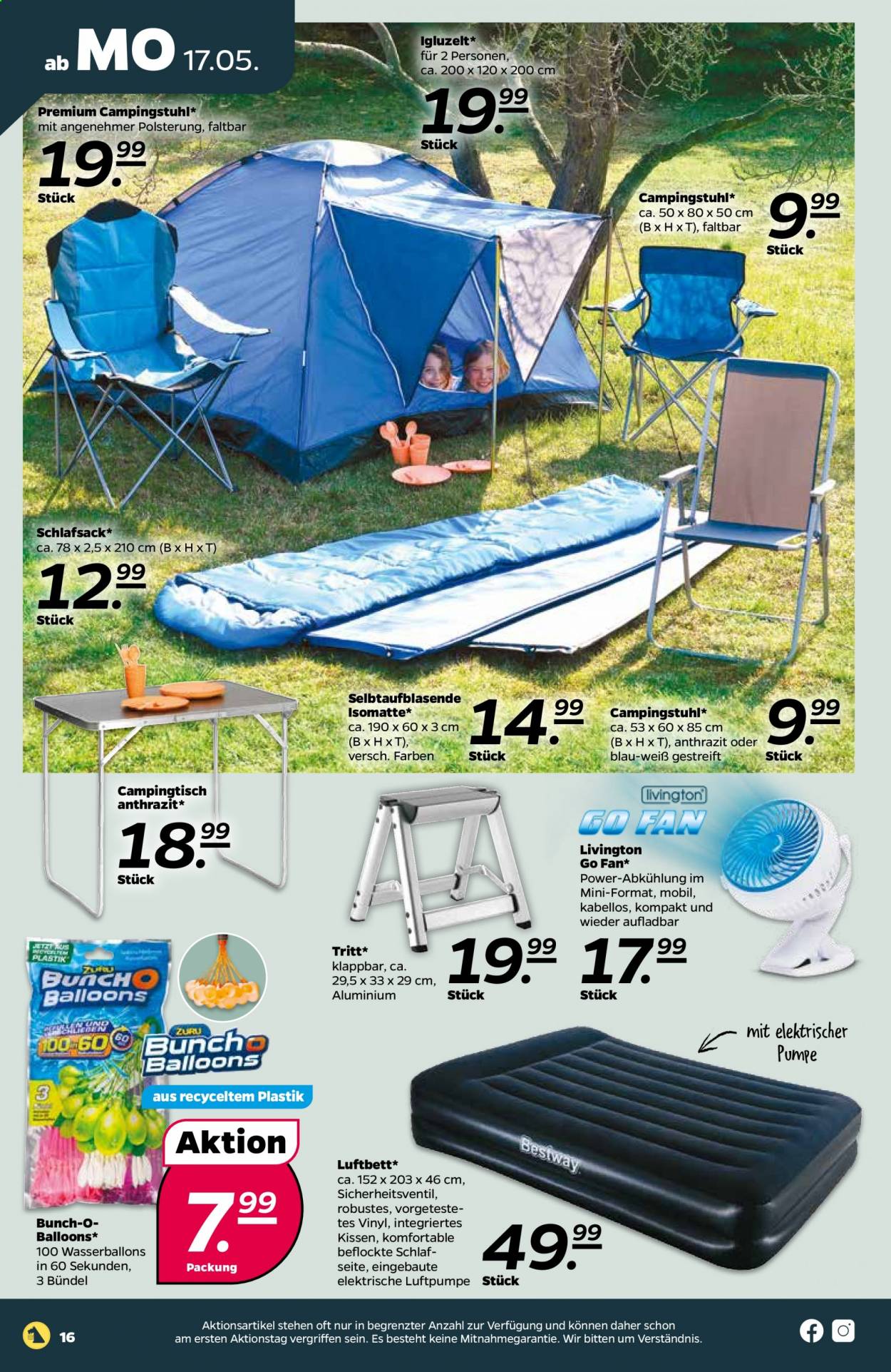 Netto Prospekte  - 17.05.2021 - 22.05.2021. Seite 16