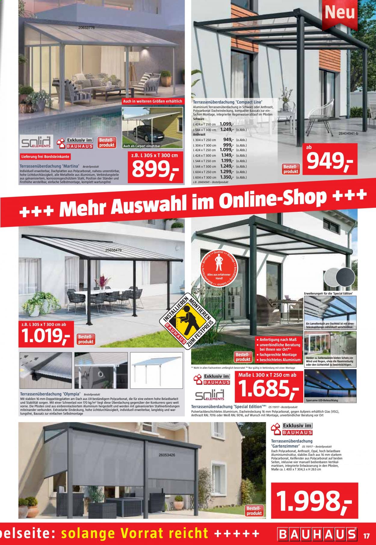 Bauhaus Prospekte  - 12.05.2021 - 29.05.2021. Seite 17
