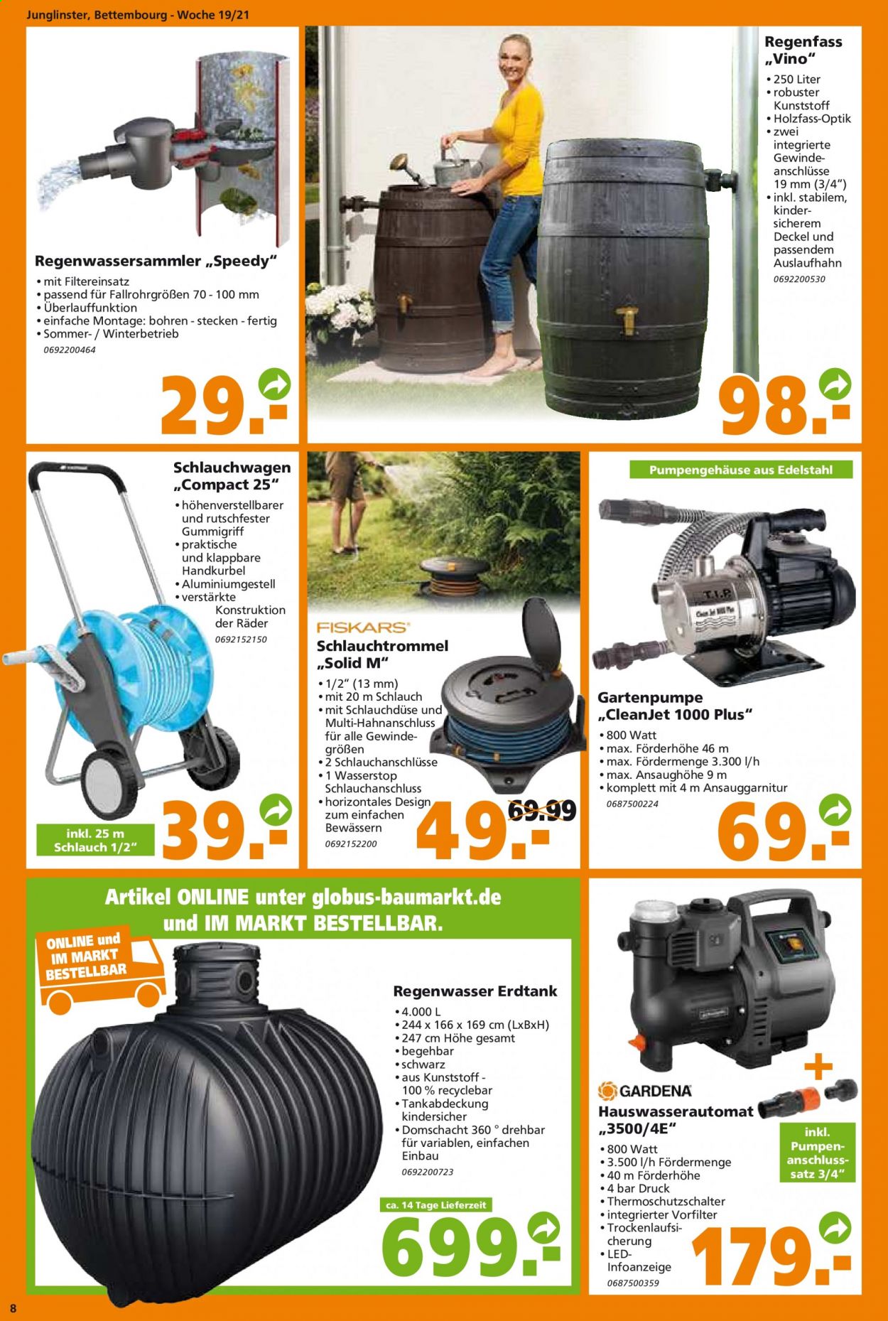 Globus Baumarkt Prospekte  - 11.05.2021 - 18.05.2021. Seite 8