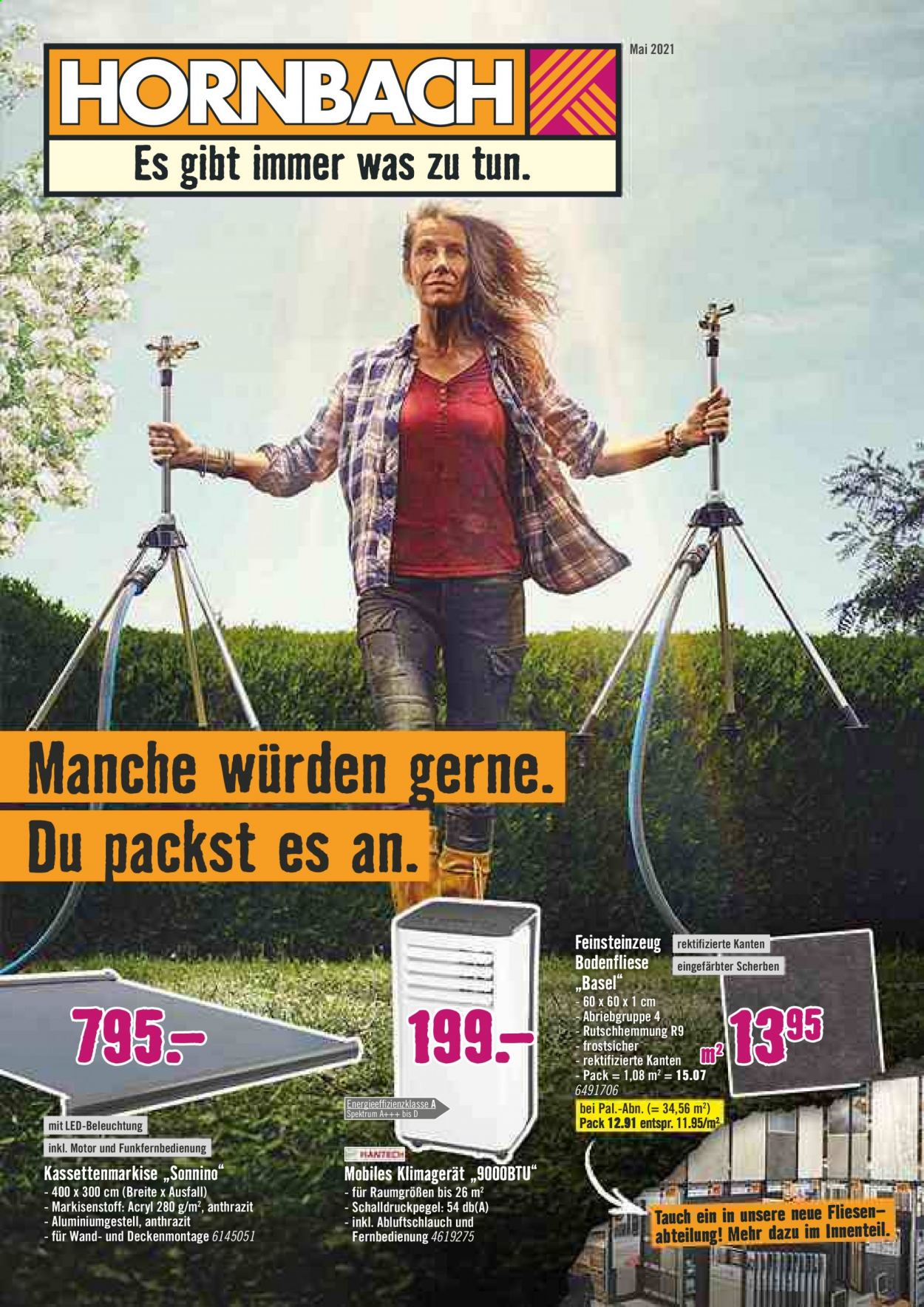 Hornbach Prospekte  - 12.05.2021 - 9.06.2021. Seite 1