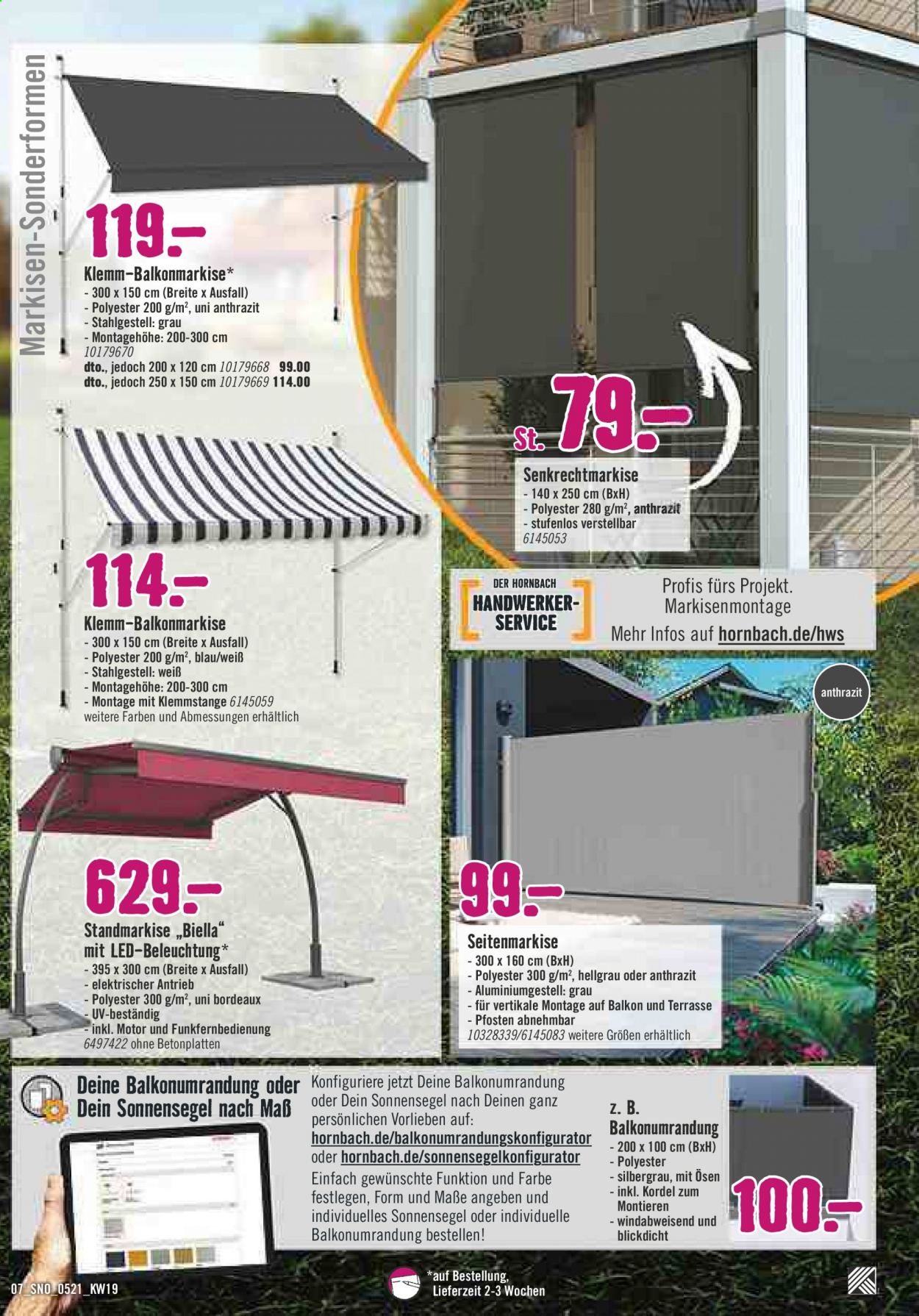 Hornbach Prospekte  - 12.05.2021 - 9.06.2021. Seite 7