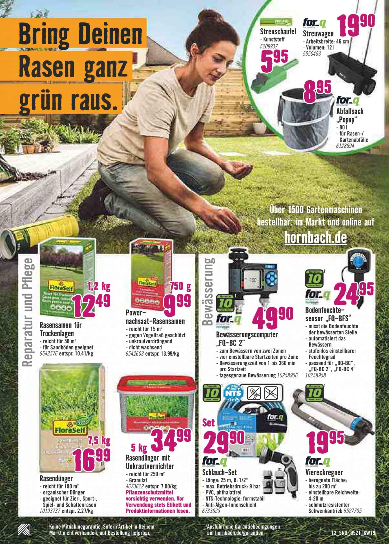 Hornbach Prospekte  - 12.05.2021 - 9.06.2021. Seite 12