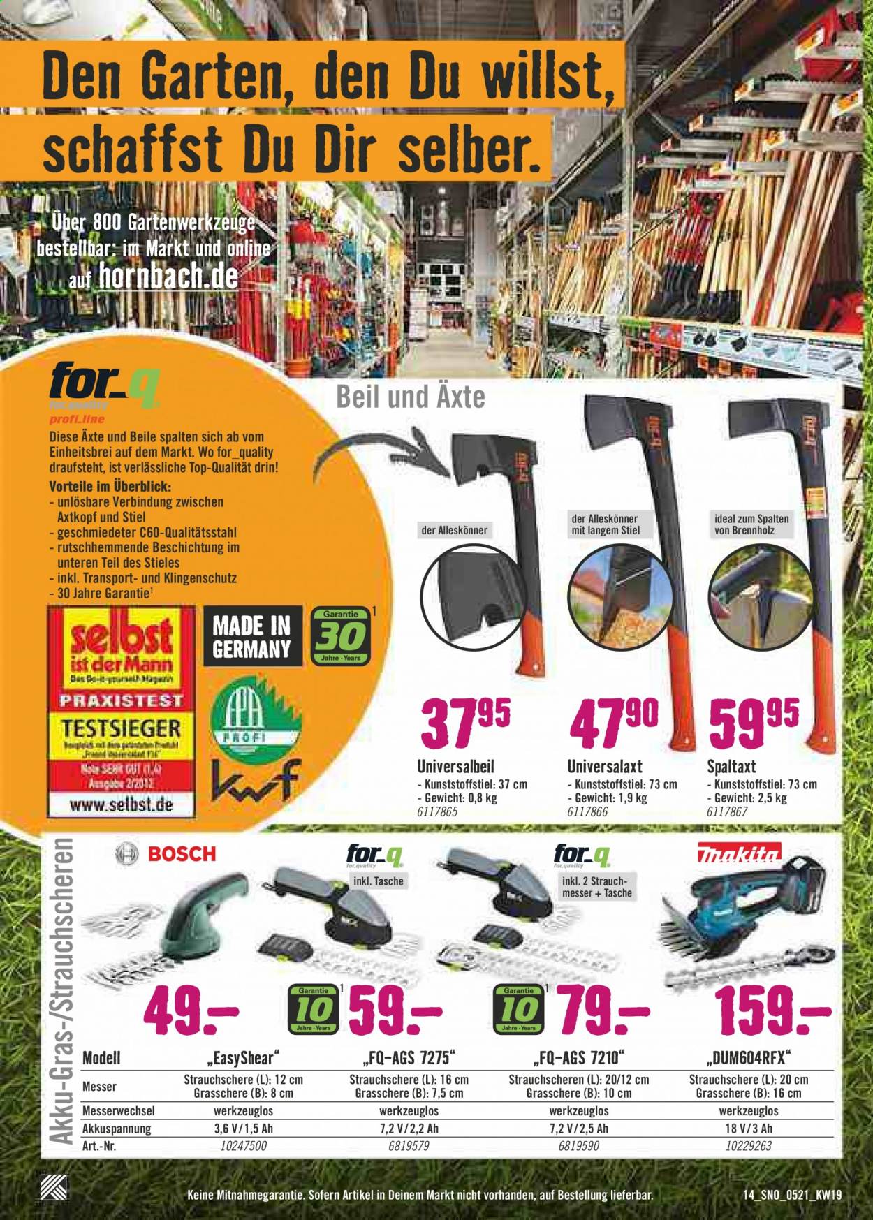Hornbach Prospekte  - 12.05.2021 - 9.06.2021. Seite 14