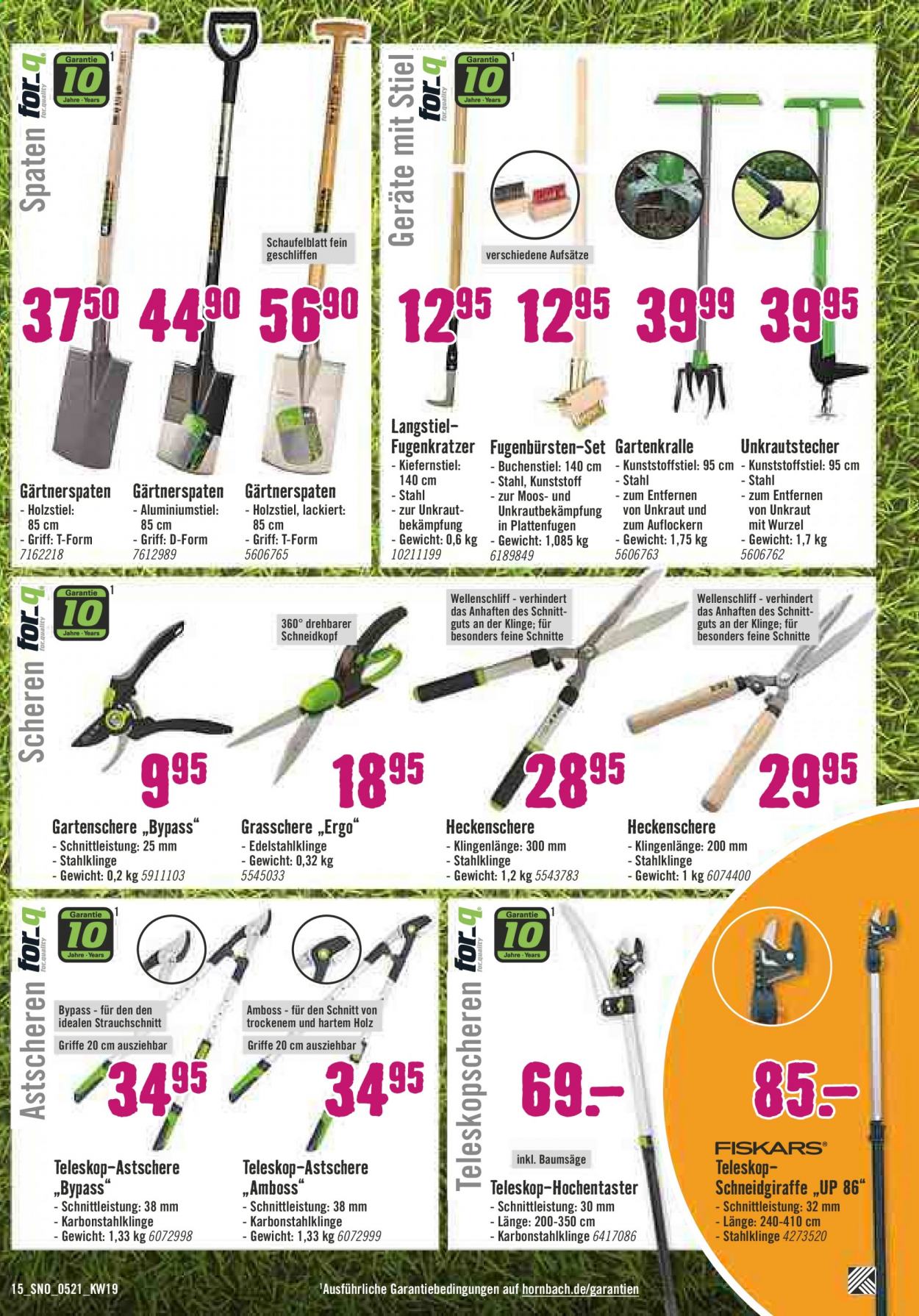 Hornbach Prospekte  - 12.05.2021 - 9.06.2021. Seite 15