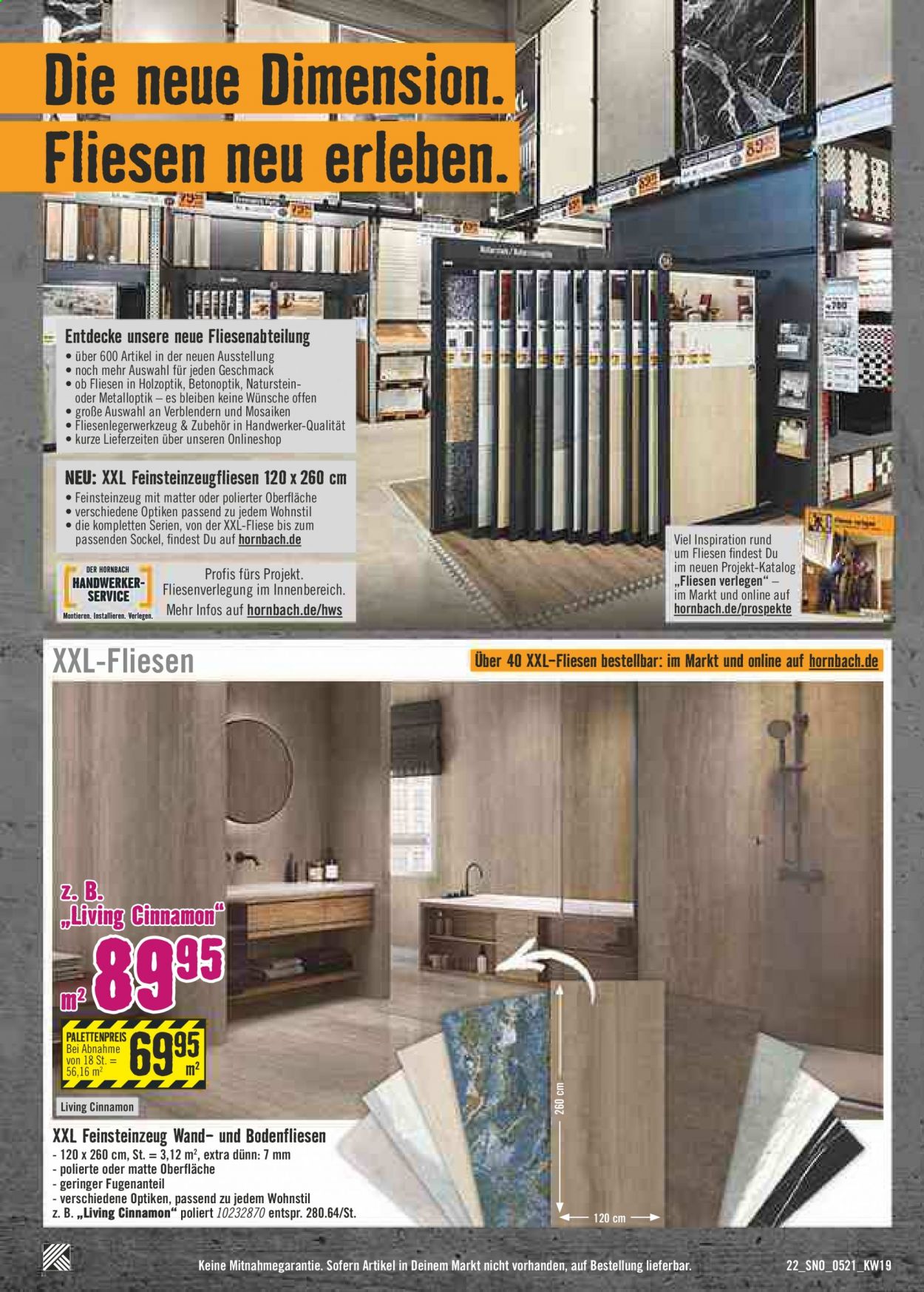 Hornbach Prospekte  - 12.05.2021 - 9.06.2021. Seite 22
