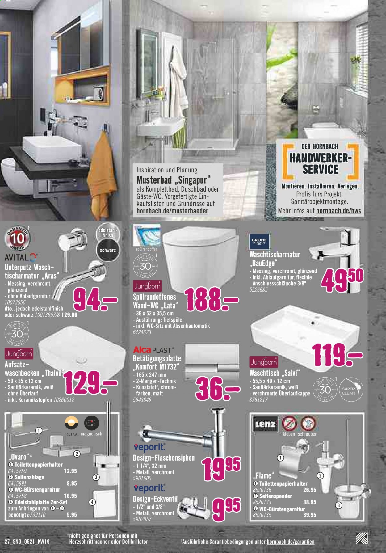 Hornbach Prospekte  - 12.05.2021 - 9.06.2021. Seite 27