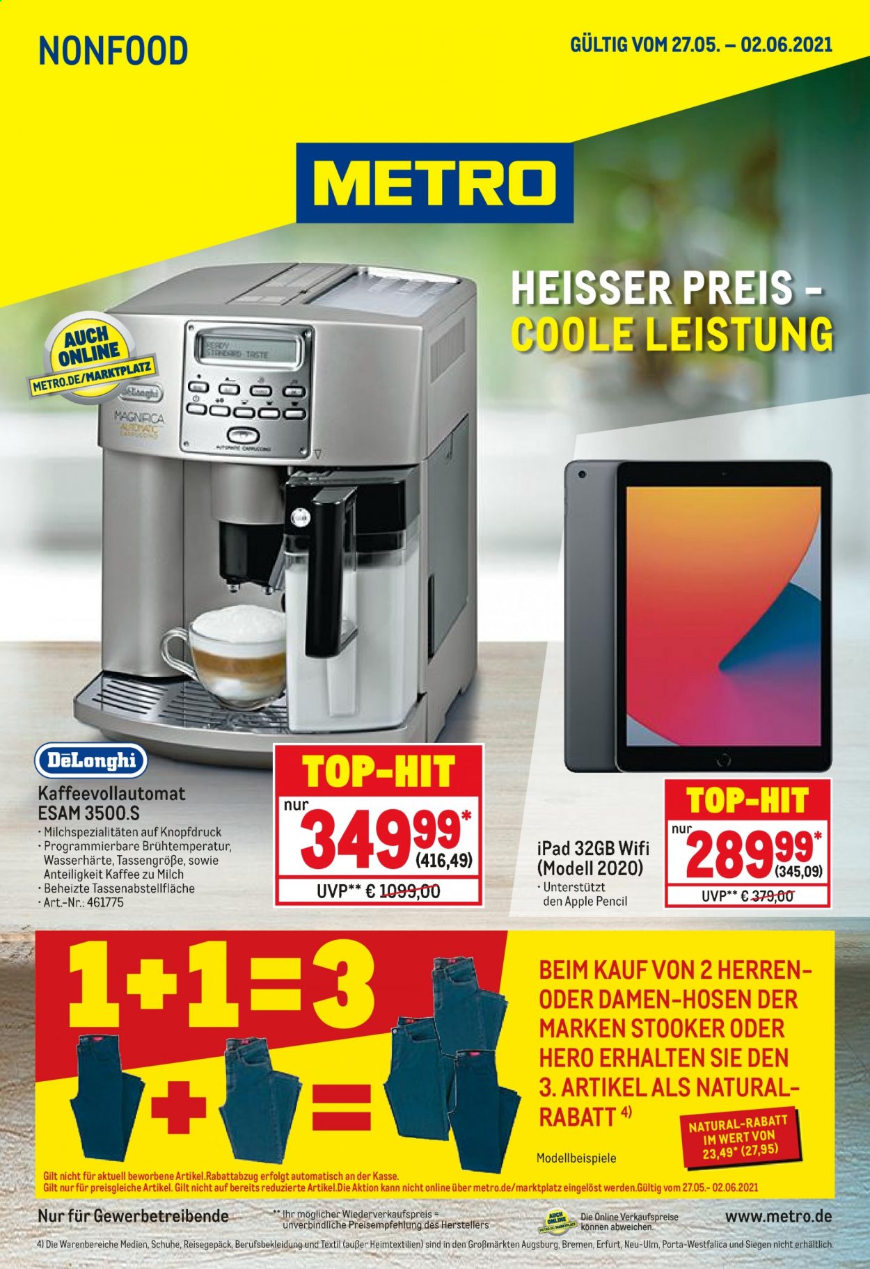 Metro Prospekte  - 27.05.2021 - 2.06.2021. Seite 1