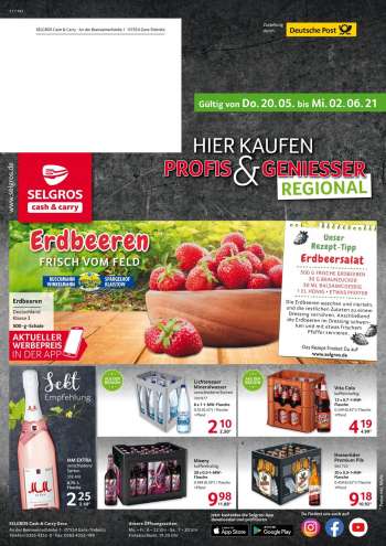 Prospekte Selgros - 20.5.2021 - 2.6.2021.