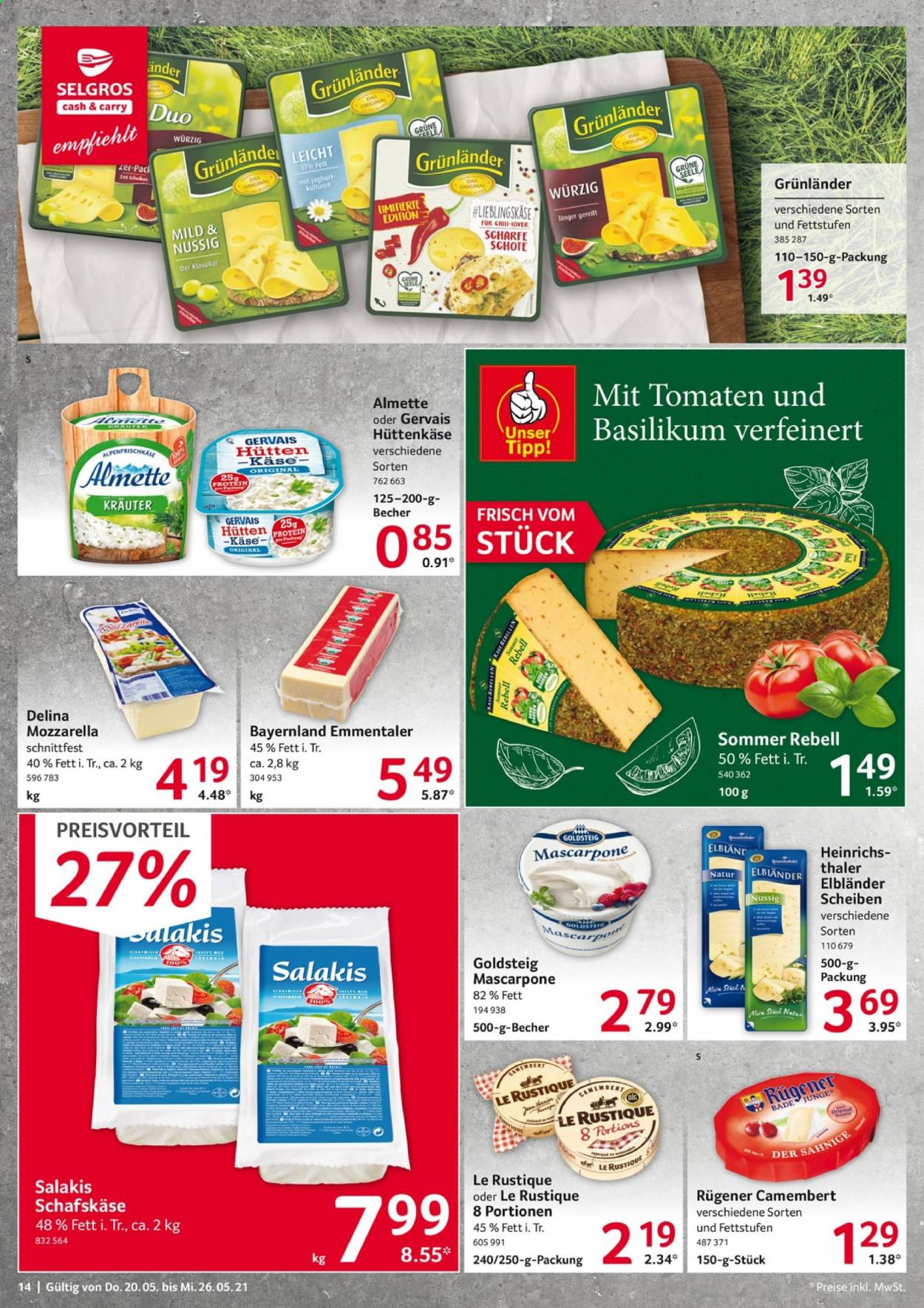 Selgros Prospekte  - 20.05.2021 - 26.05.2021. Seite 14