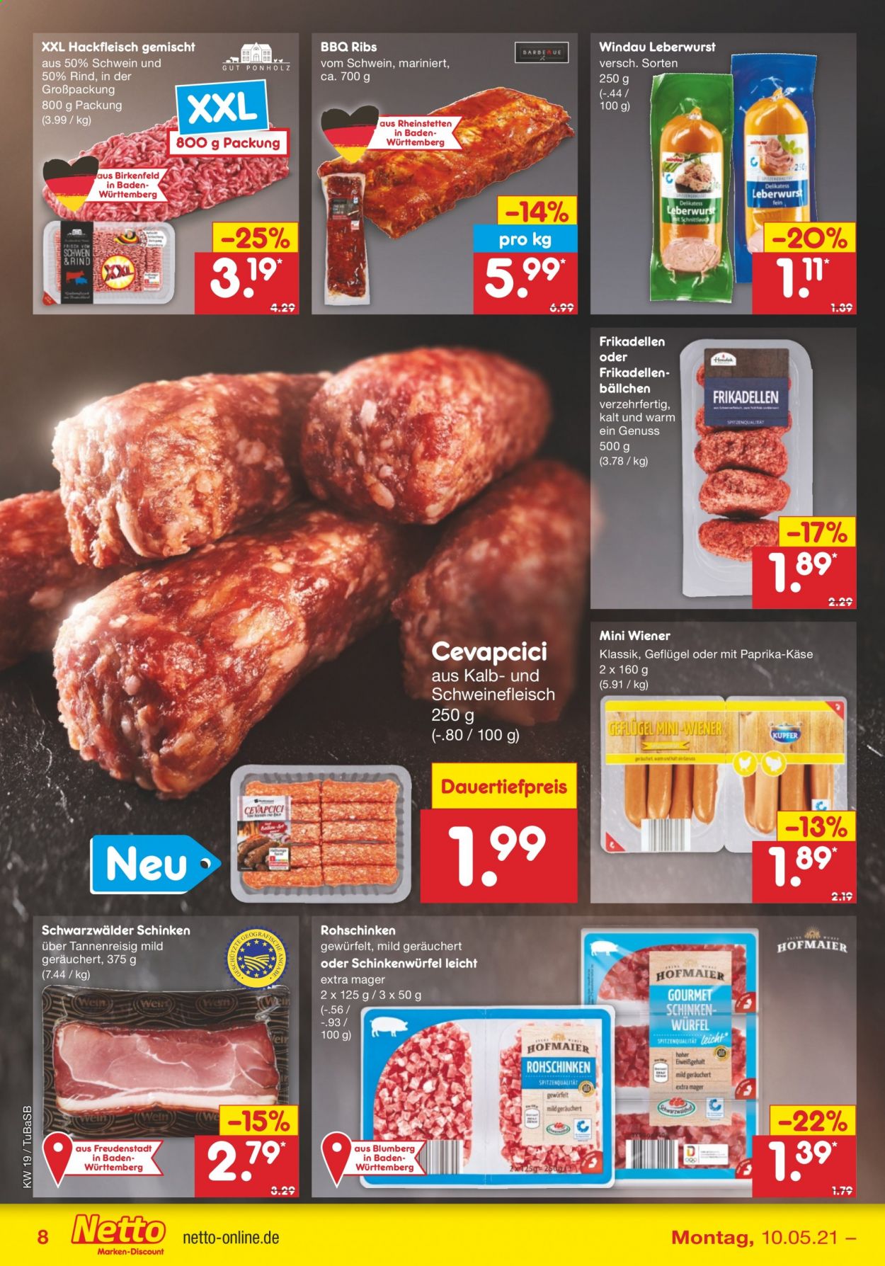 Netto Marken-Discount Prospekte  - 10.05.2021 - 15.05.2021. Seite 8