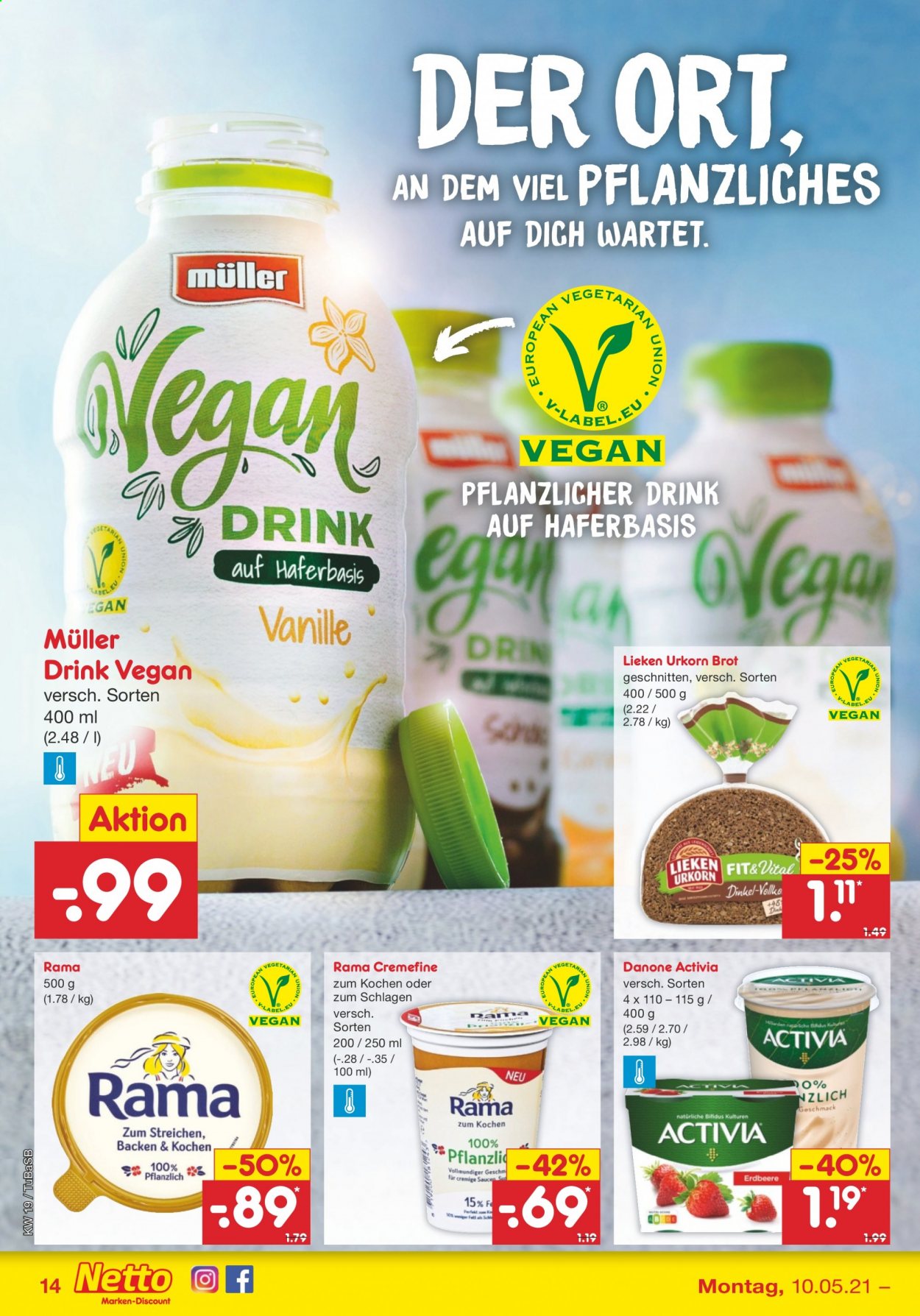 Netto Marken-Discount Prospekte  - 10.05.2021 - 15.05.2021. Seite 14