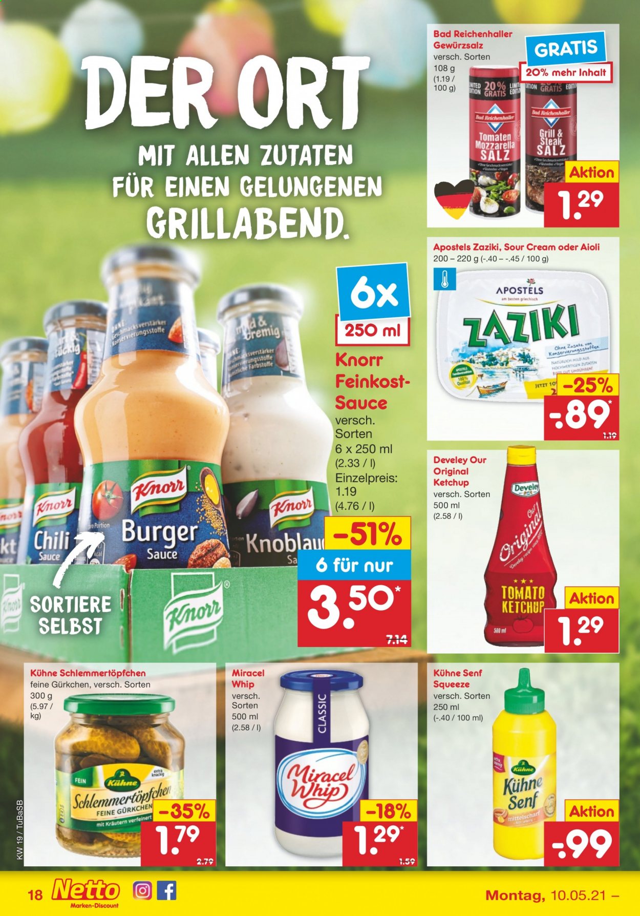 Netto Marken-Discount Prospekte  - 10.05.2021 - 15.05.2021. Seite 18