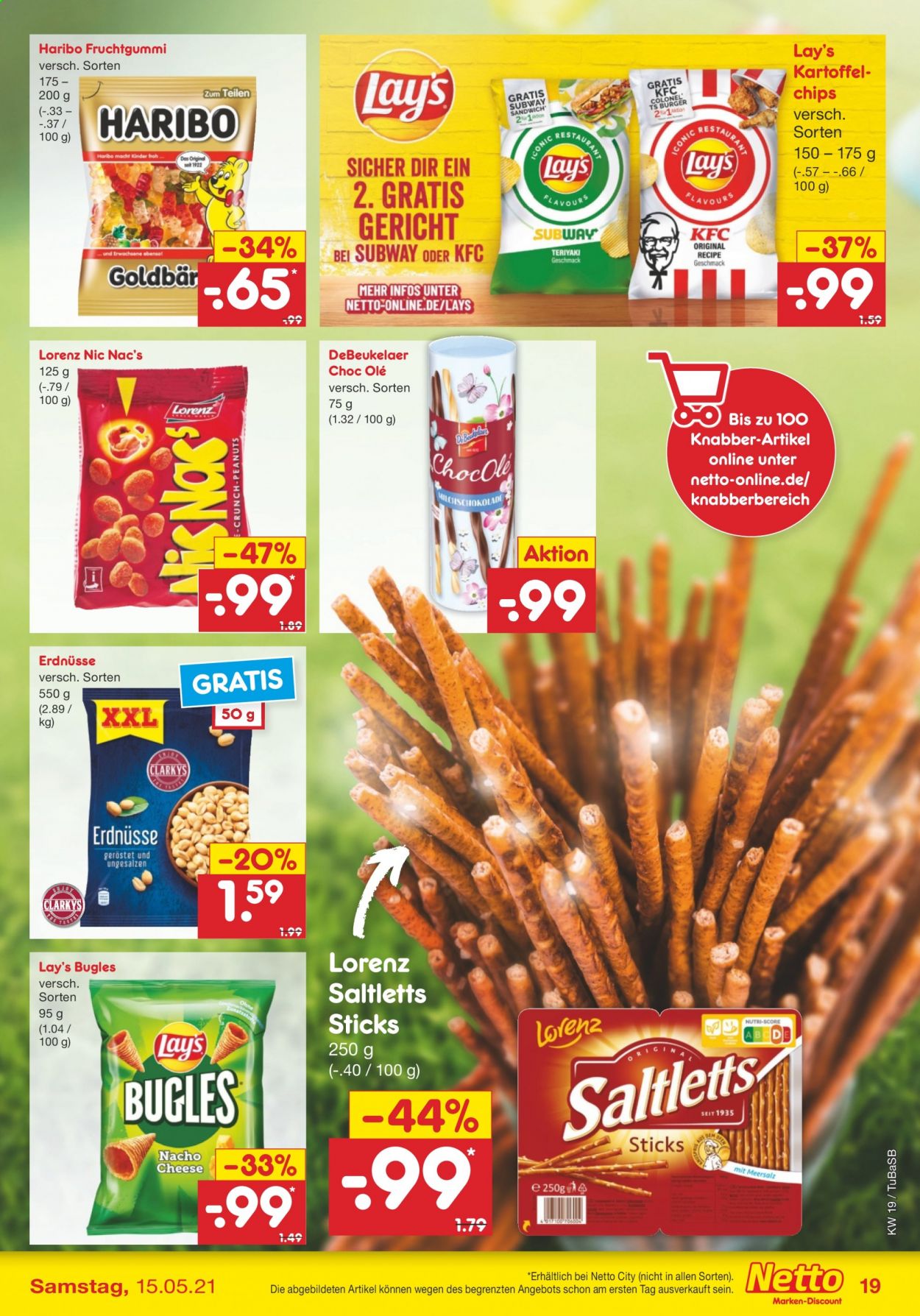 Netto Marken-Discount Prospekte  - 10.05.2021 - 15.05.2021. Seite 19