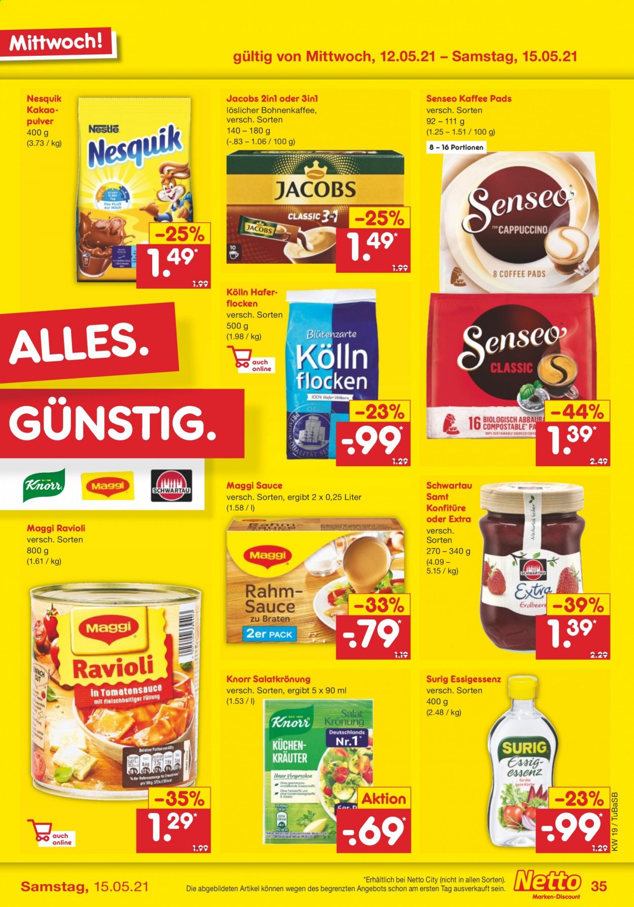 Netto Marken-Discount Prospekte  - 10.05.2021 - 15.05.2021. Seite 35