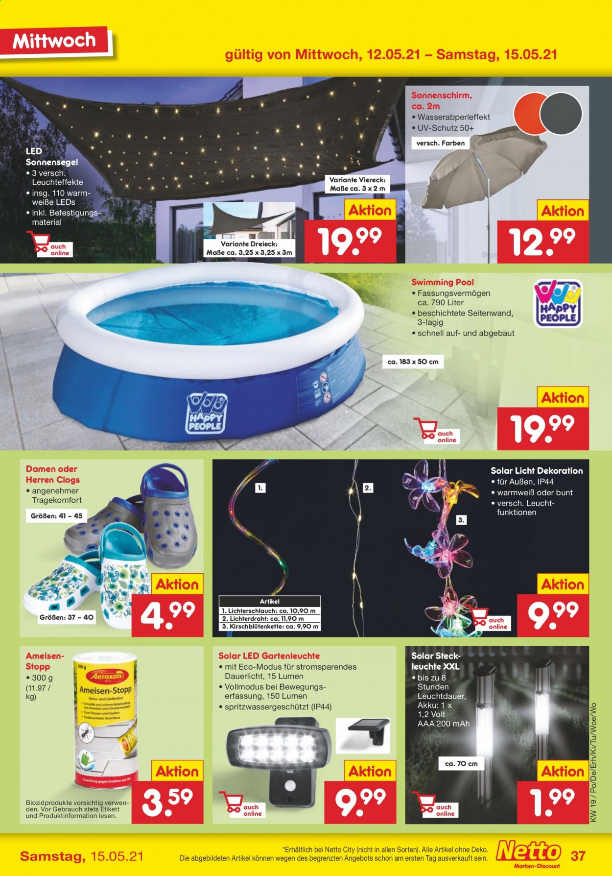 Netto Marken-Discount Prospekte  - 10.05.2021 - 15.05.2021. Seite 37