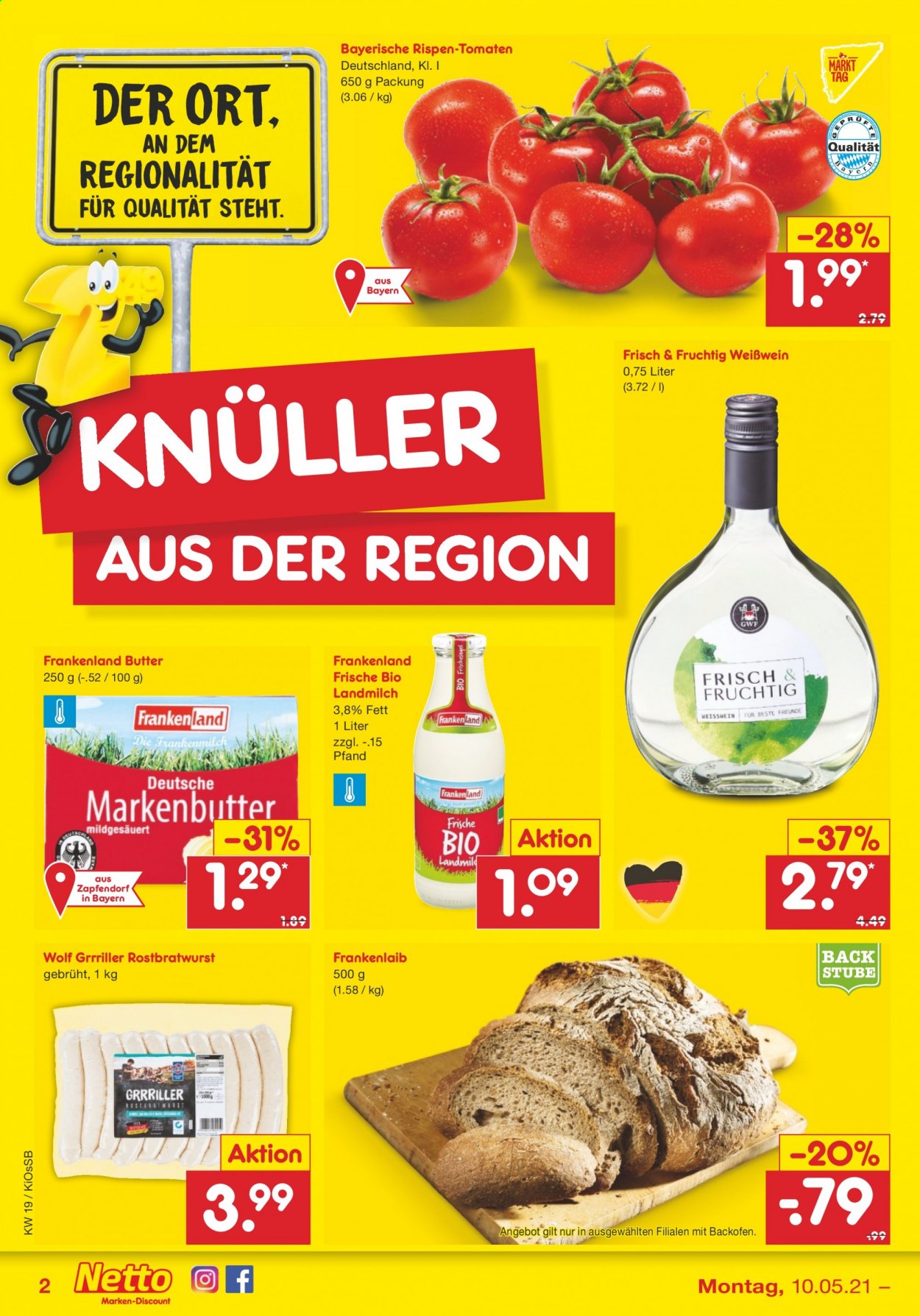 Netto Marken-Discount Prospekte  - 10.05.2021 - 15.05.2021. Seite 4