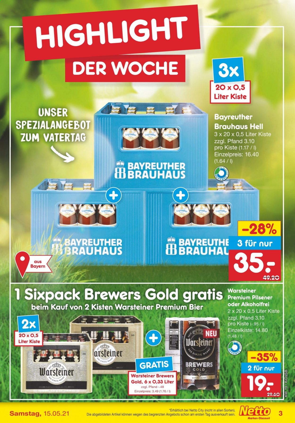 Netto Marken-Discount Prospekte  - 10.05.2021 - 15.05.2021. Seite 5
