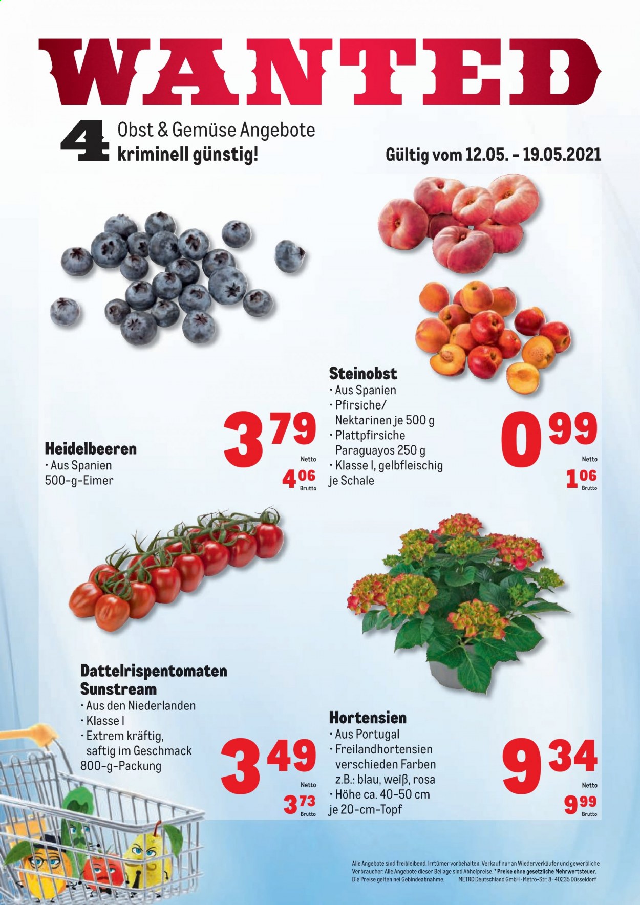 Metro Prospekte  - 12.05.2021 - 19.05.2021. Seite 1