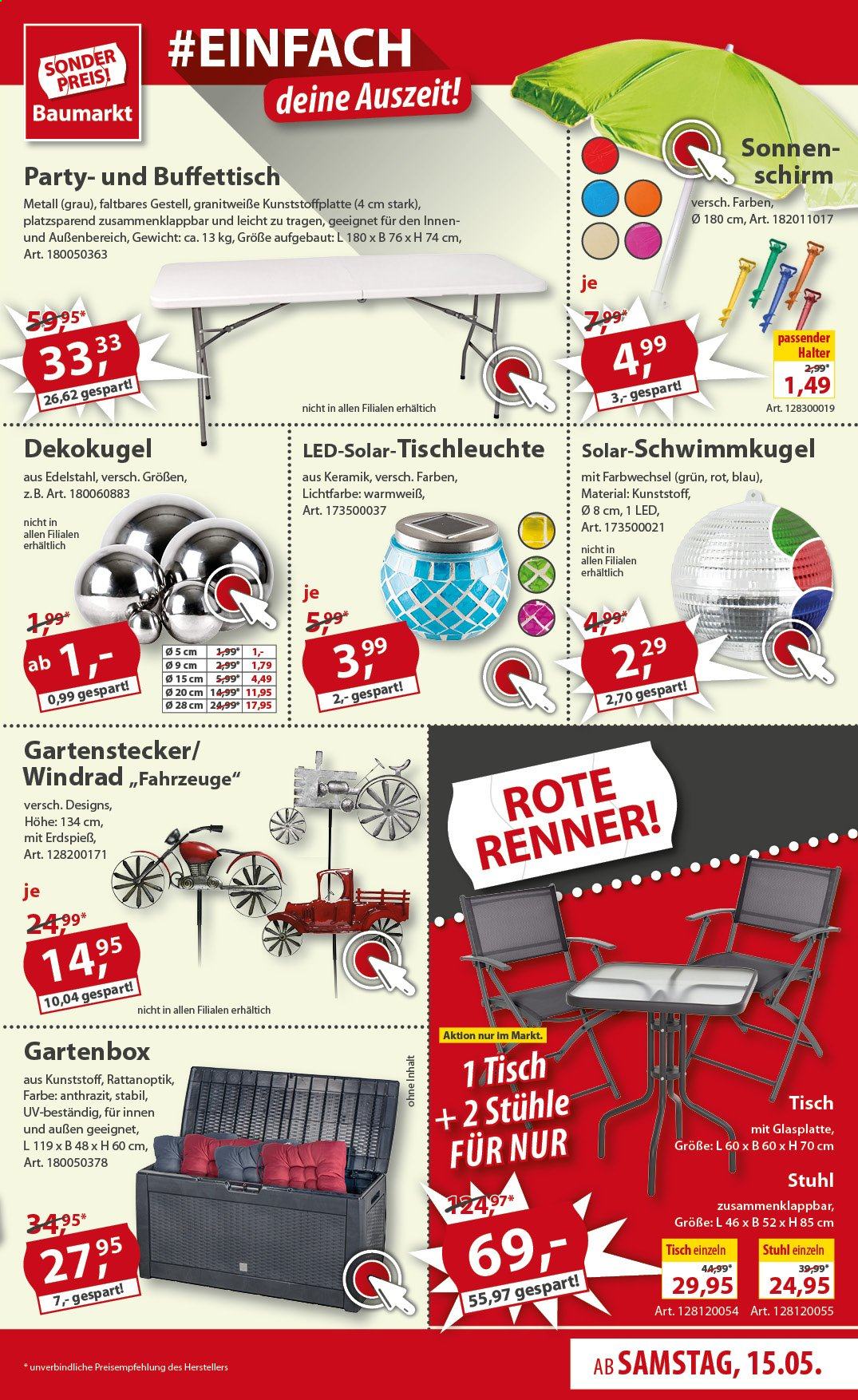 Sonderpreis-Baumarkt Prospekte  - 15.05.2021 - 21.05.2021. Seite 9