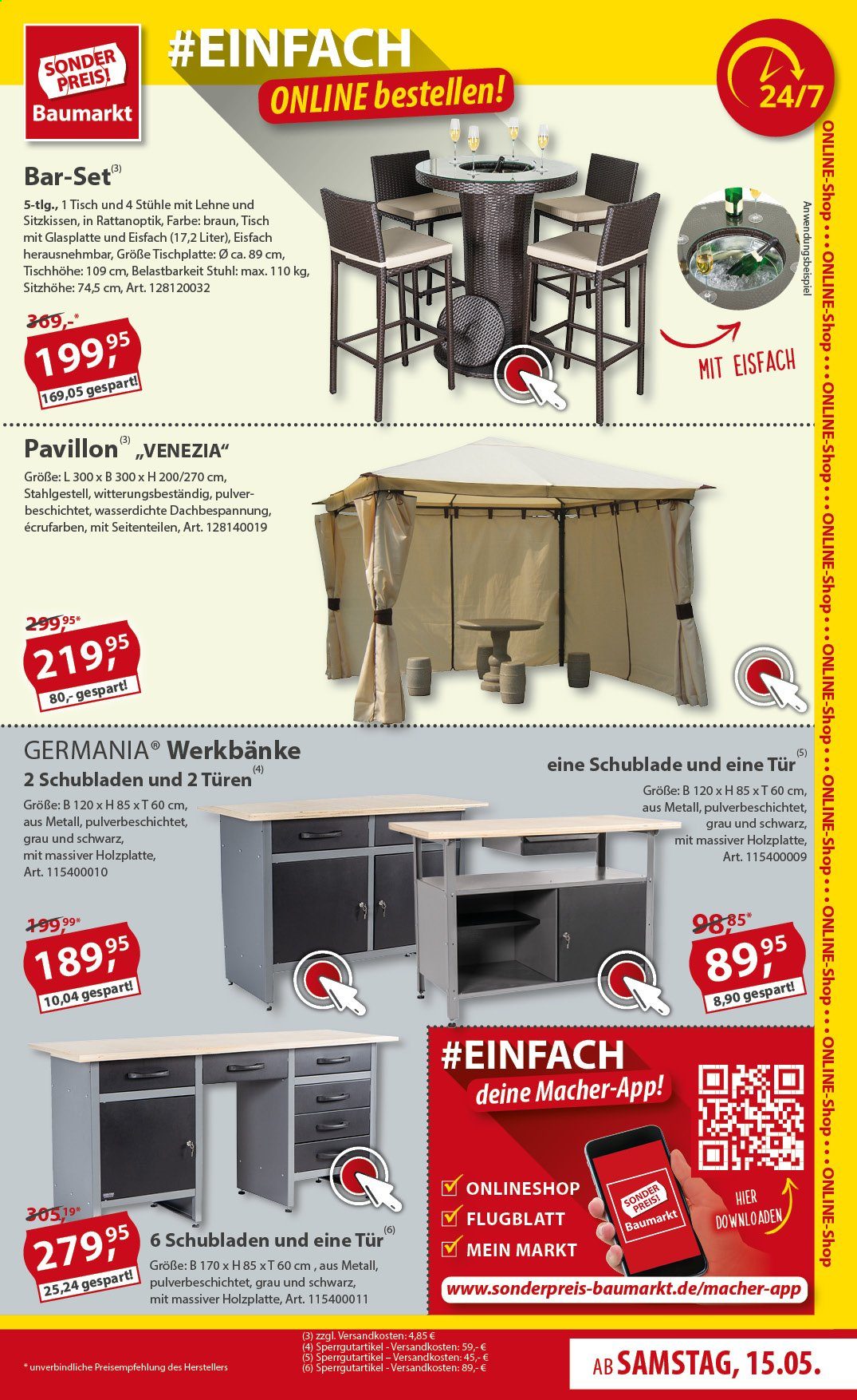 Sonderpreis-Baumarkt Prospekte  - 15.05.2021 - 21.05.2021. Seite 17