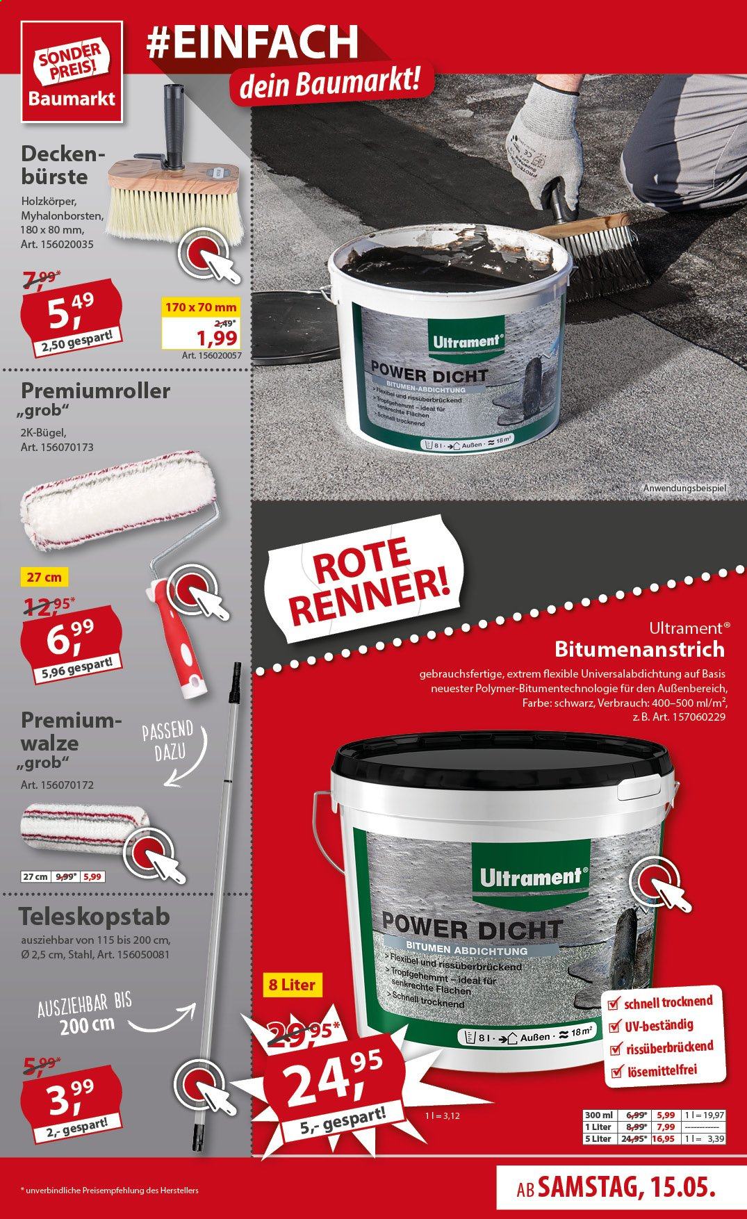 Sonderpreis-Baumarkt Prospekte  - 15.05.2021 - 21.05.2021. Seite 23