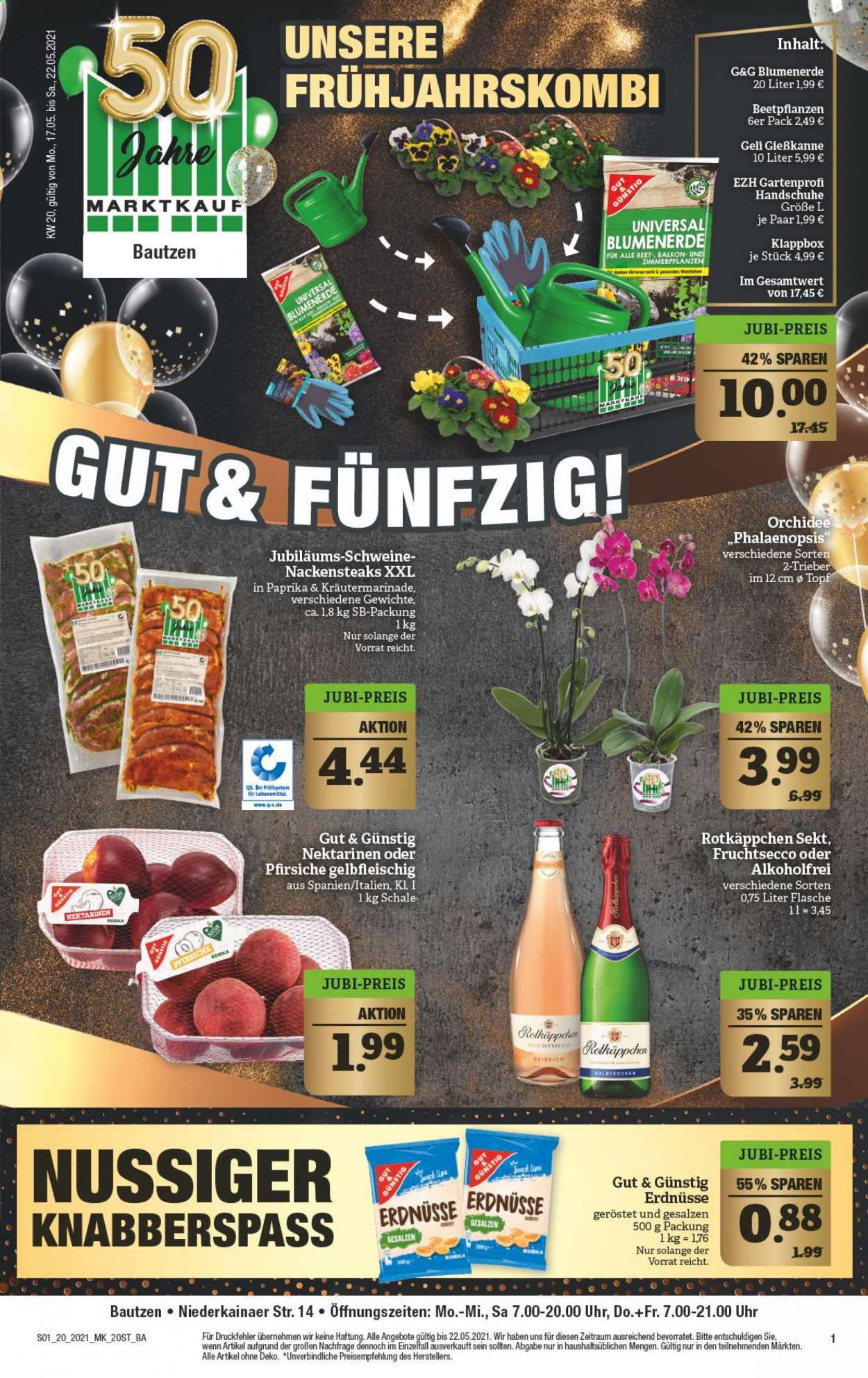 Marktkauf Prospekte  - 17.05.2021 - 22.05.2021. Seite 1