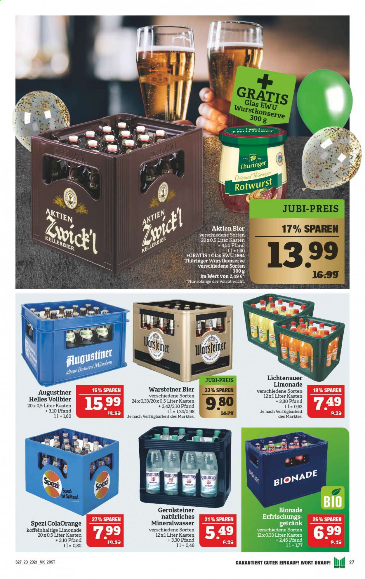 Marktkauf Prospekte  - 17.05.2021 - 22.05.2021. Seite 27