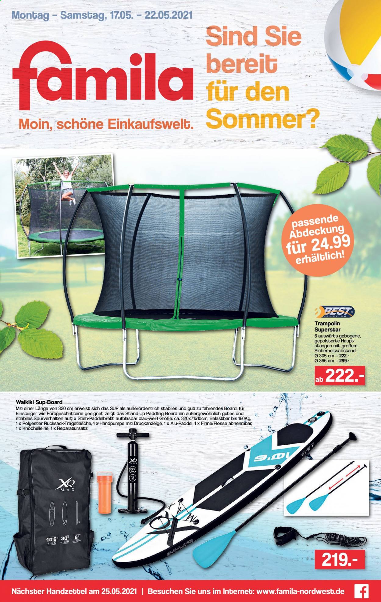 famila Prospekte  - 17.05.2021 - 22.05.2021. Seite 1