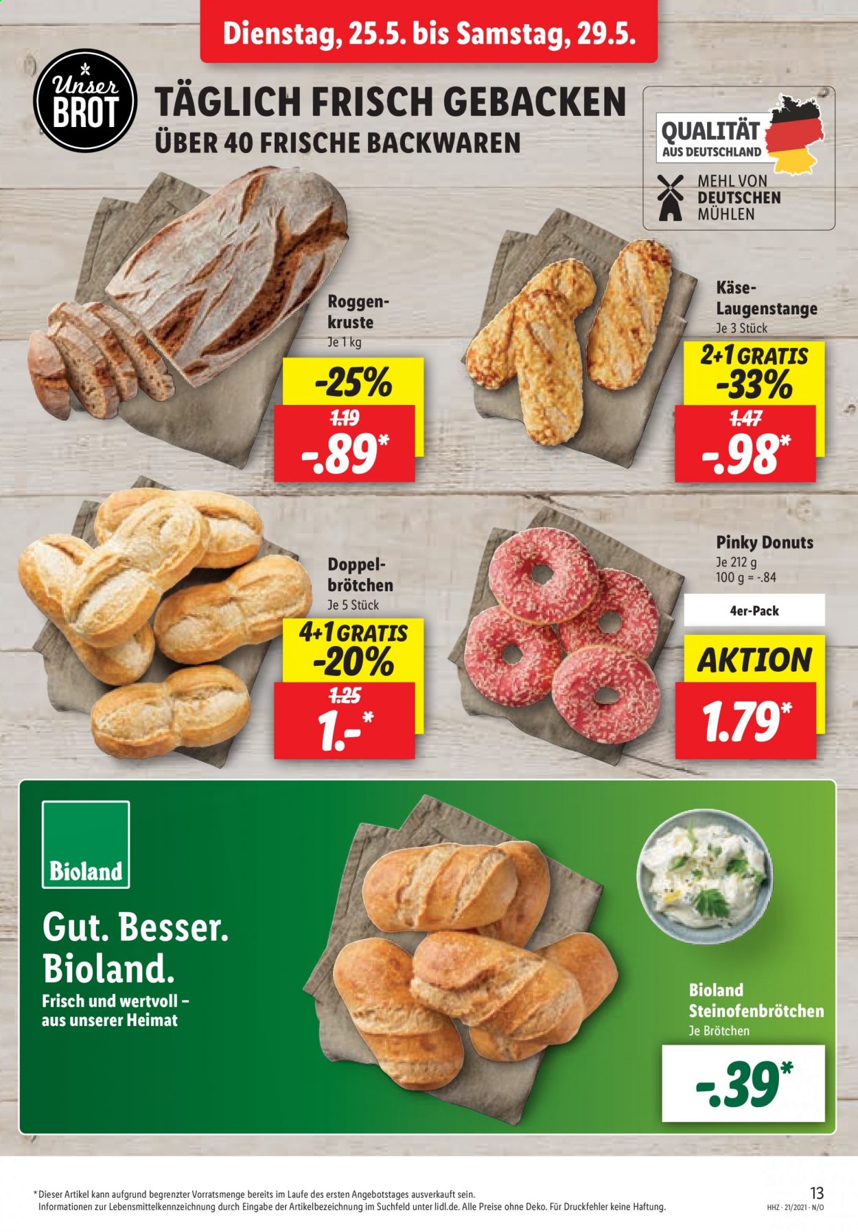 Lidl Prospekte  - 25.05.2021 - 29.05.2021. Seite 13