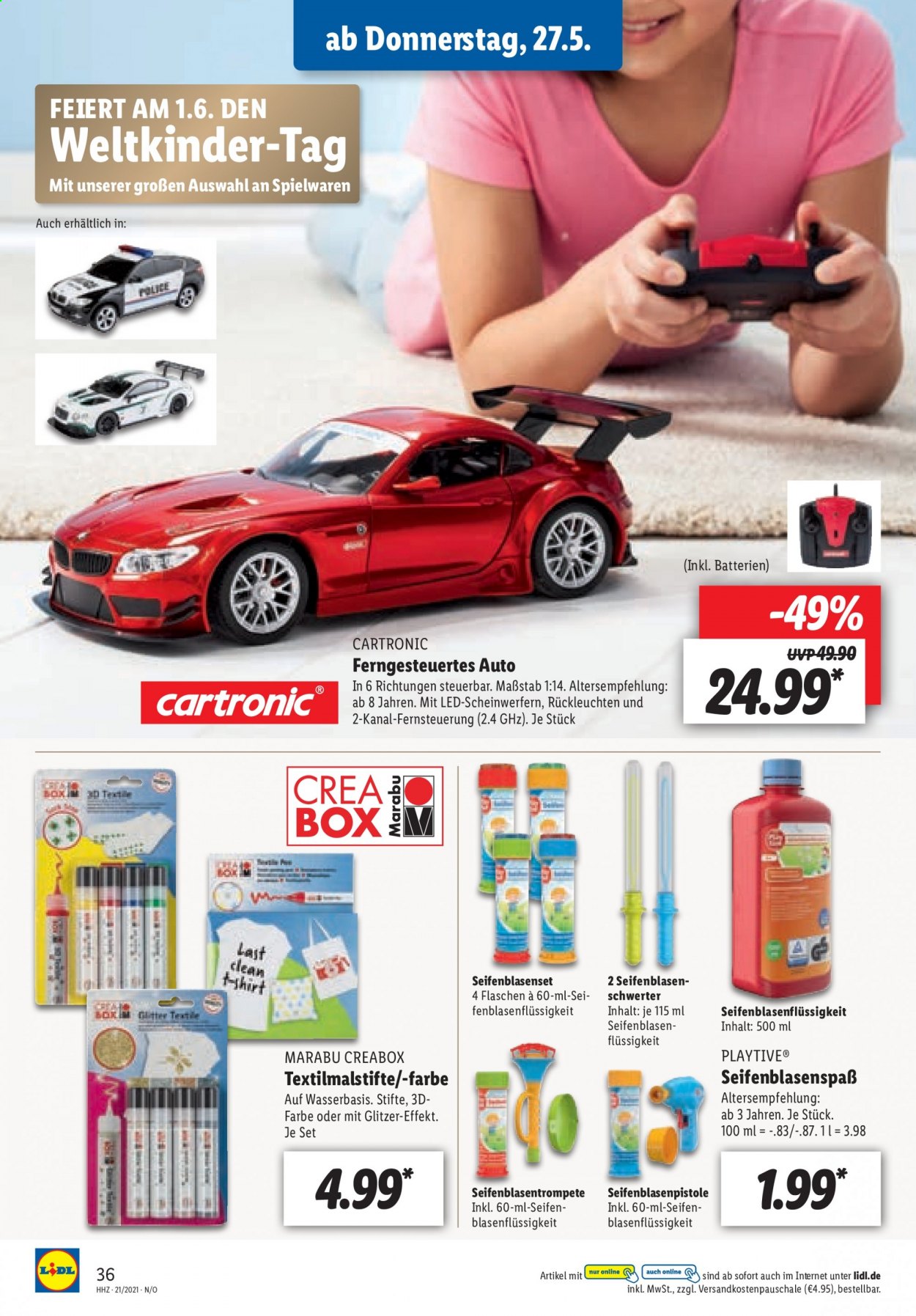 Lidl Prospekte  - 25.05.2021 - 29.05.2021. Seite 36