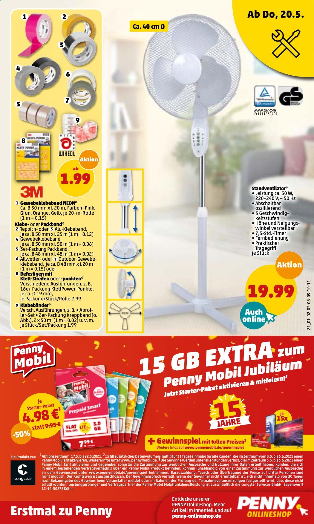 Penny Prospekte  - 17.05.2021 - 22.05.2021. Seite 21