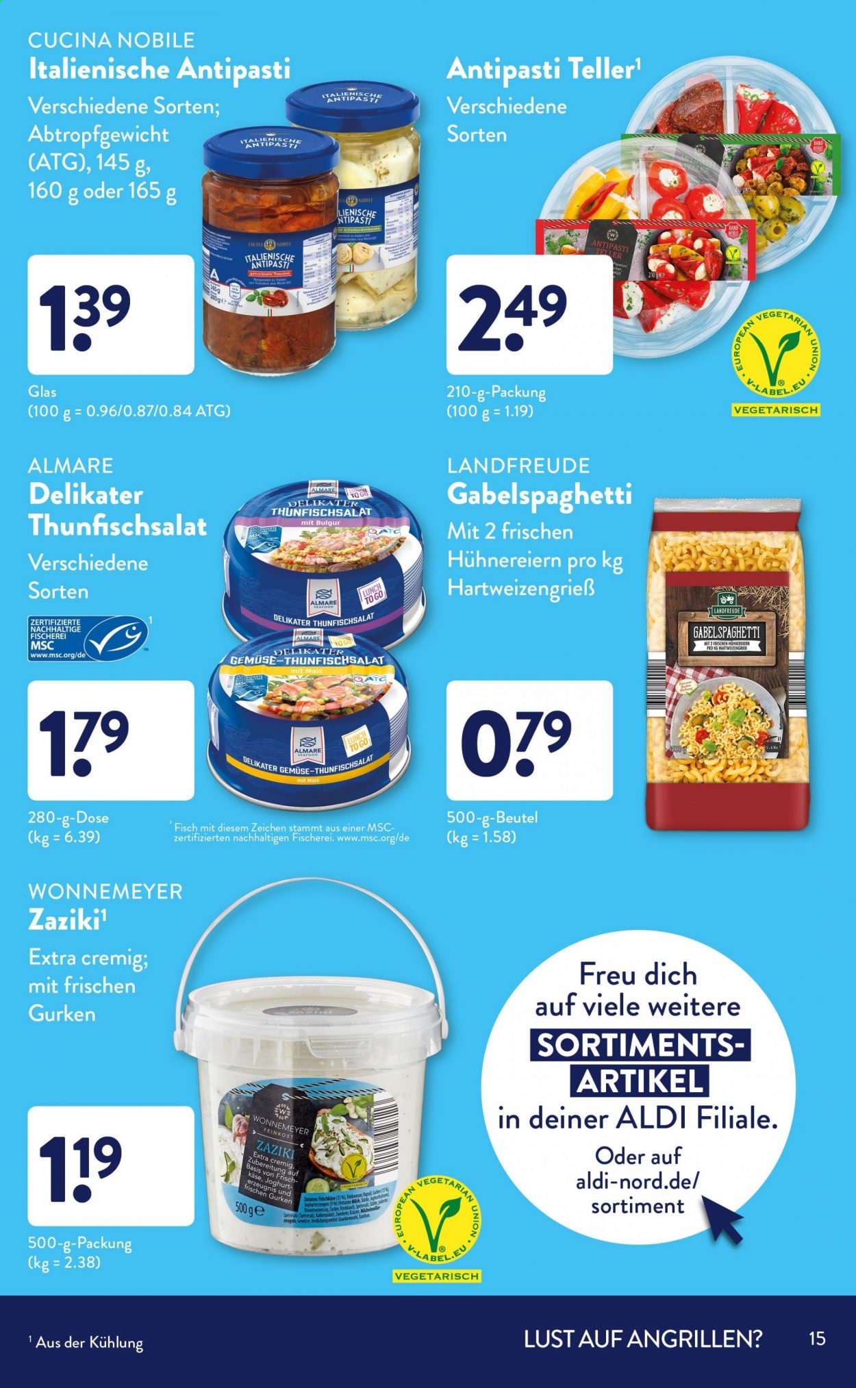 ALDI Nord Prospekte  - 3.07.2021 - 31.08.2021. Seite 15