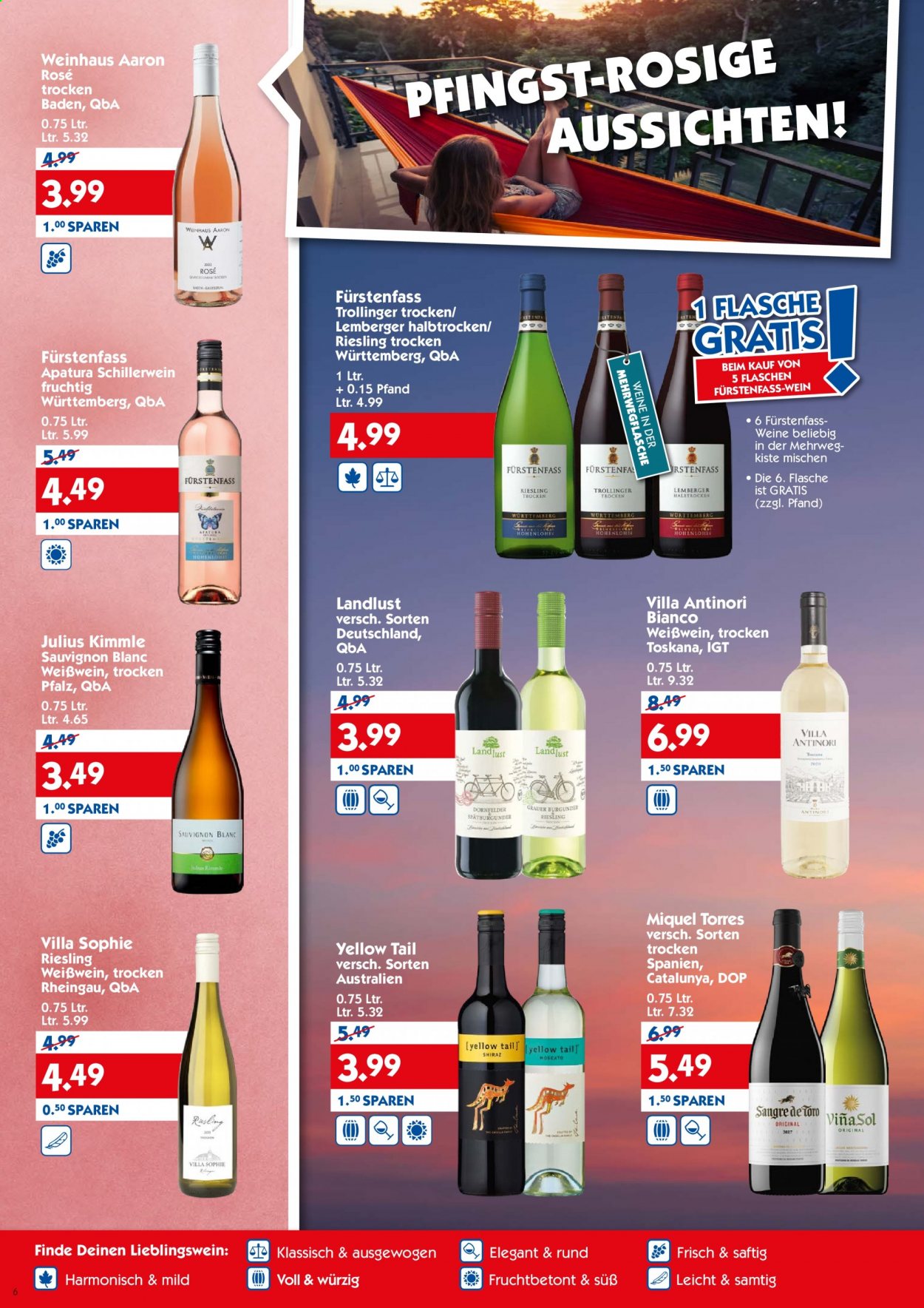 Hol'ab! Getränkemarkt Prospekte  - 17.05.2021 - 22.05.2021. Seite 6