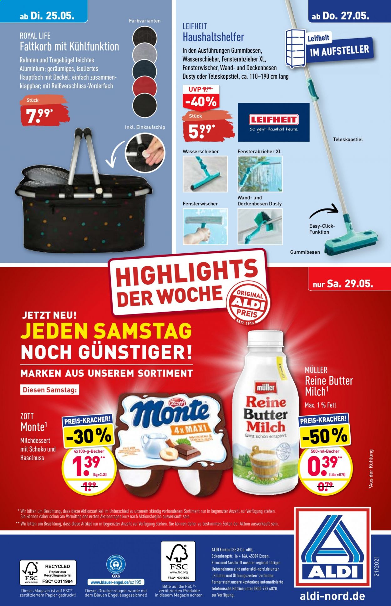 ALDI Nord Prospekte  - 25.05.2021 - 29.05.2021. Seite 36
