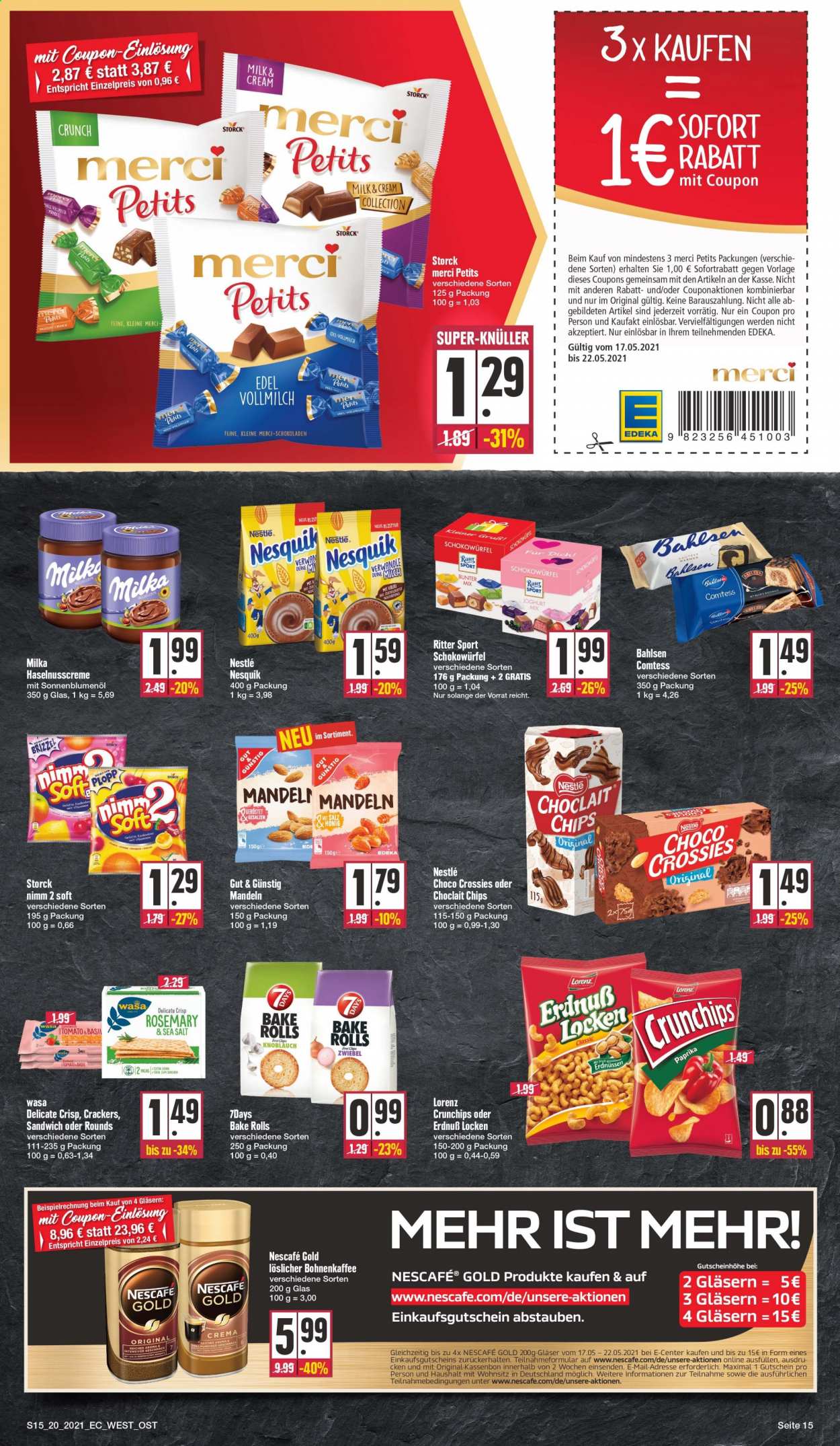 Edeka Prospekte  - 17.05.2021 - 22.05.2021. Seite 15
