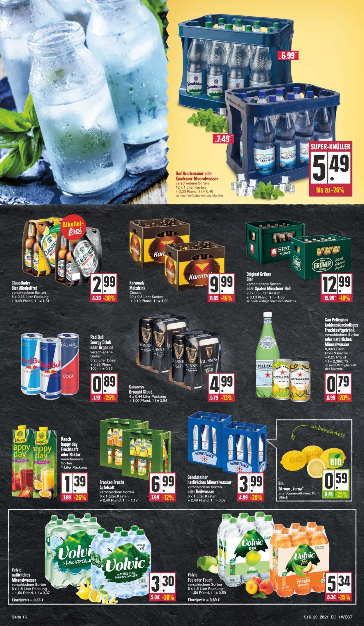 Edeka Prospekte  - 17.05.2021 - 22.05.2021. Seite 16