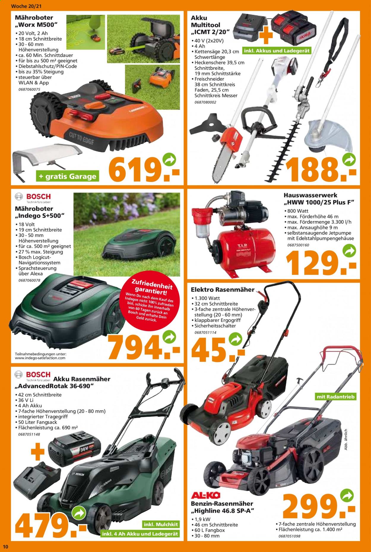 Globus Baumarkt Prospekte  - 17.05.2021 - 22.05.2021. Seite 10