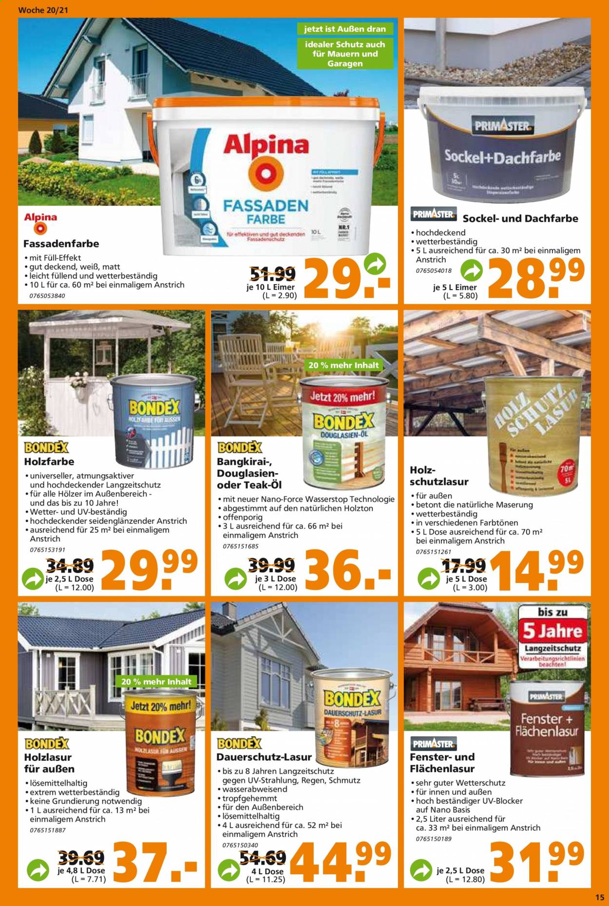 Globus Baumarkt Prospekte  - 17.05.2021 - 22.05.2021. Seite 15
